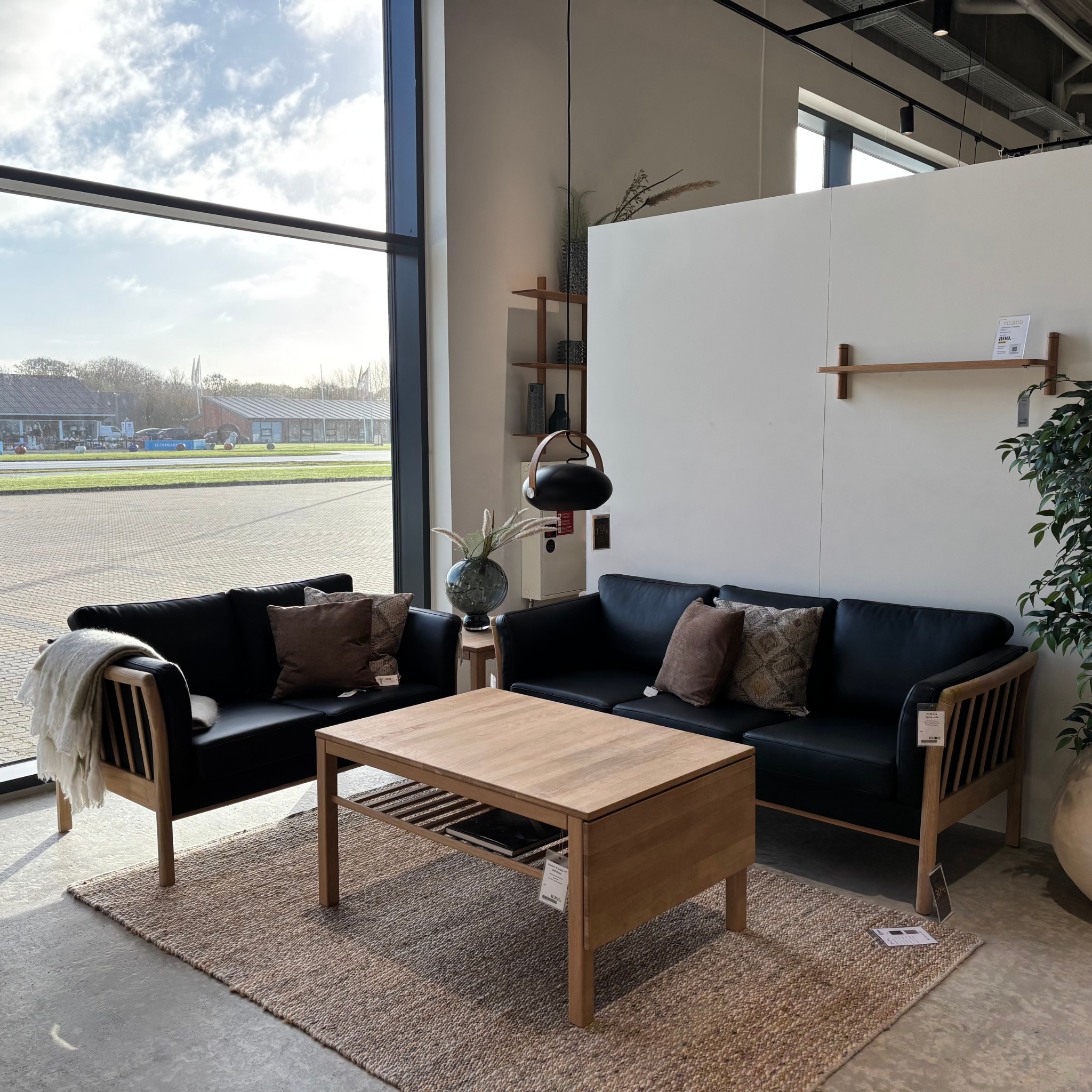 DEMO MODEL - Kragelund Aya K129 3+2 pers. sofasæt - AFHENTNINGSTILBUD