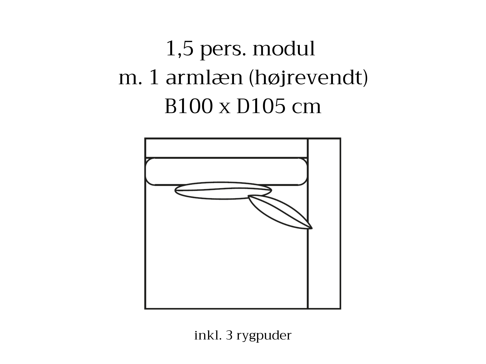 Tuva modulsofa