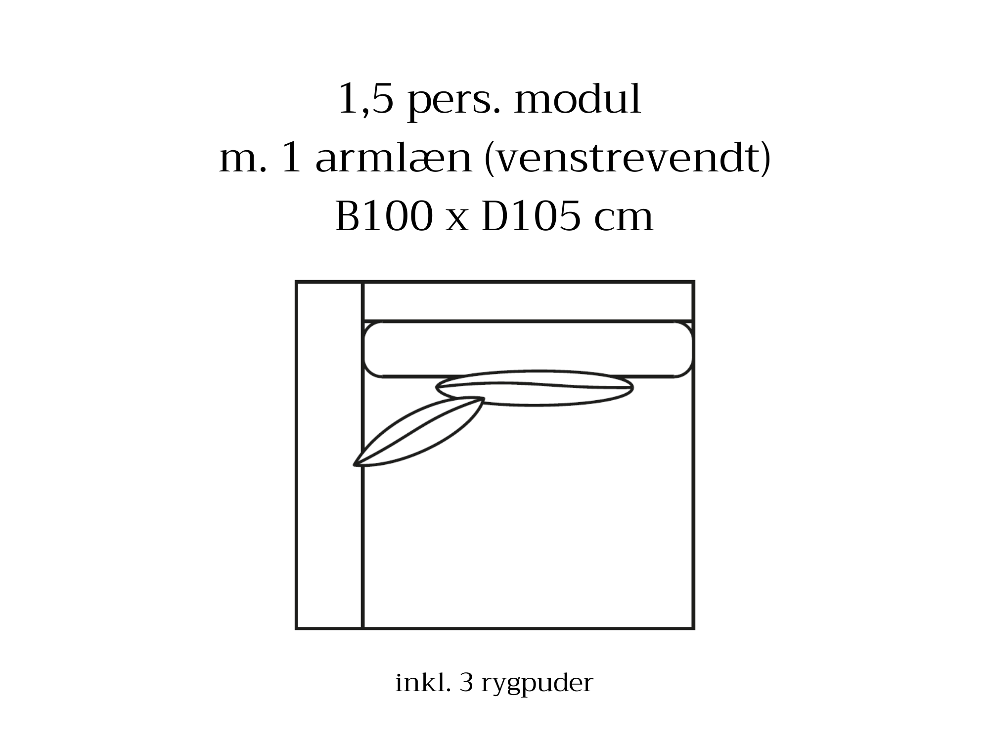 Tuva modulsofa