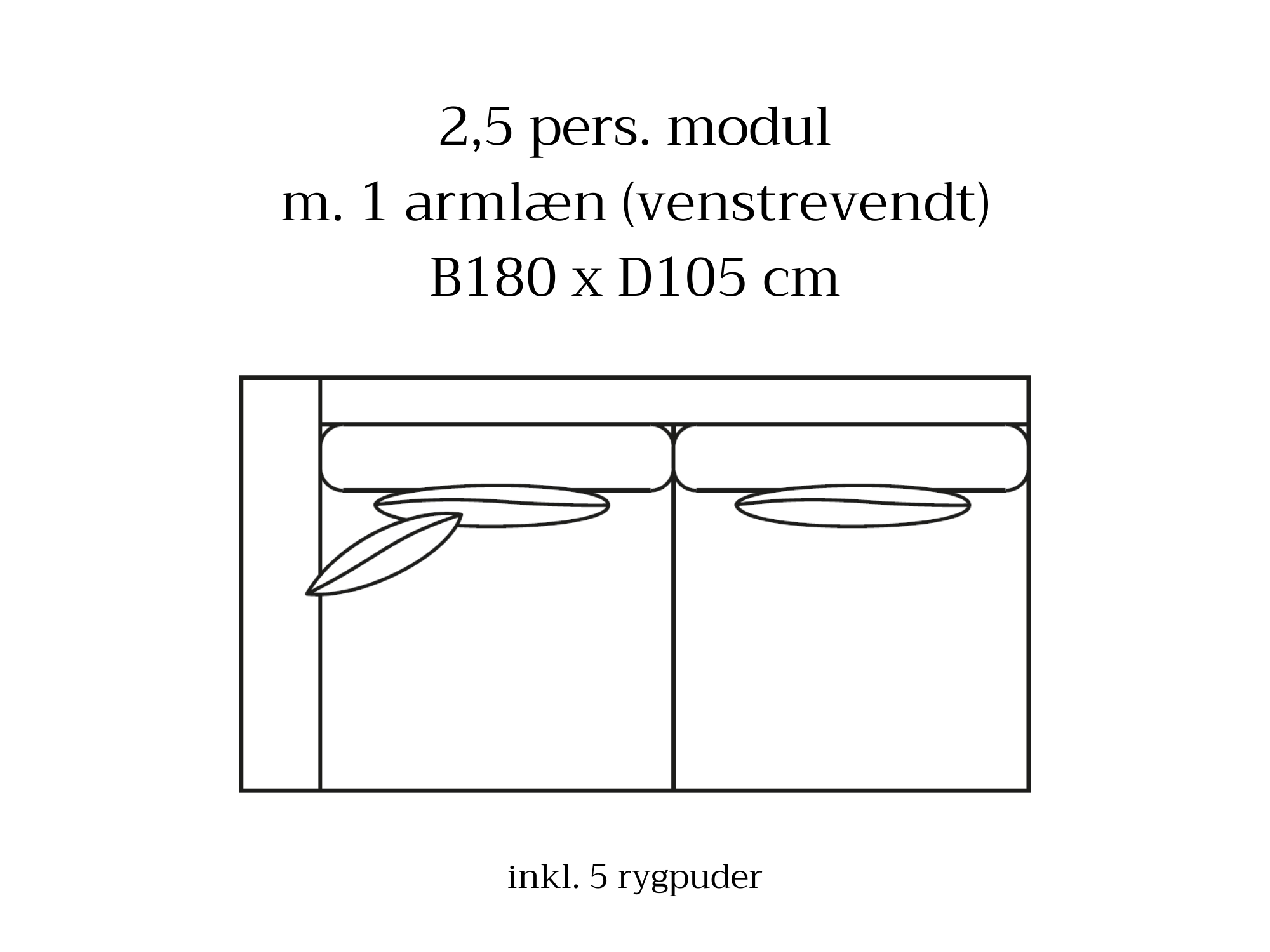 Tuva modulsofa