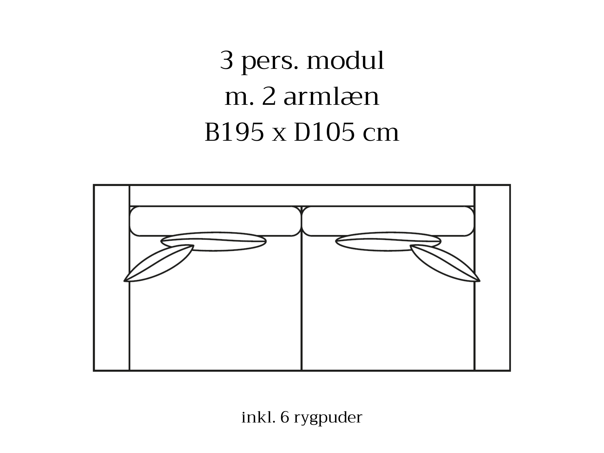 Tuva modulsofa