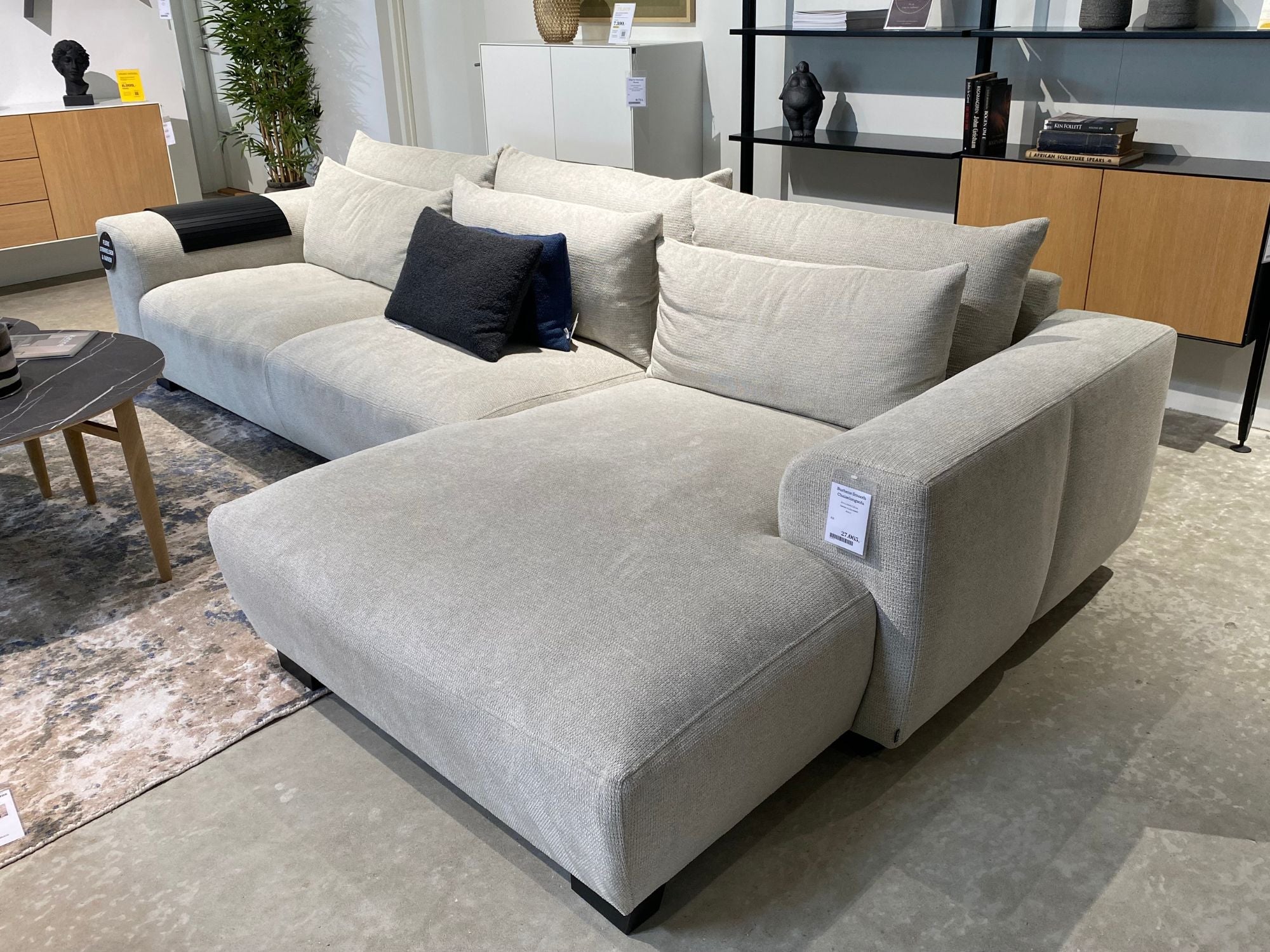 DEMO MODEL - Burhens Smooth chaiselongsofa - AFHENTNINGSTILBUD
