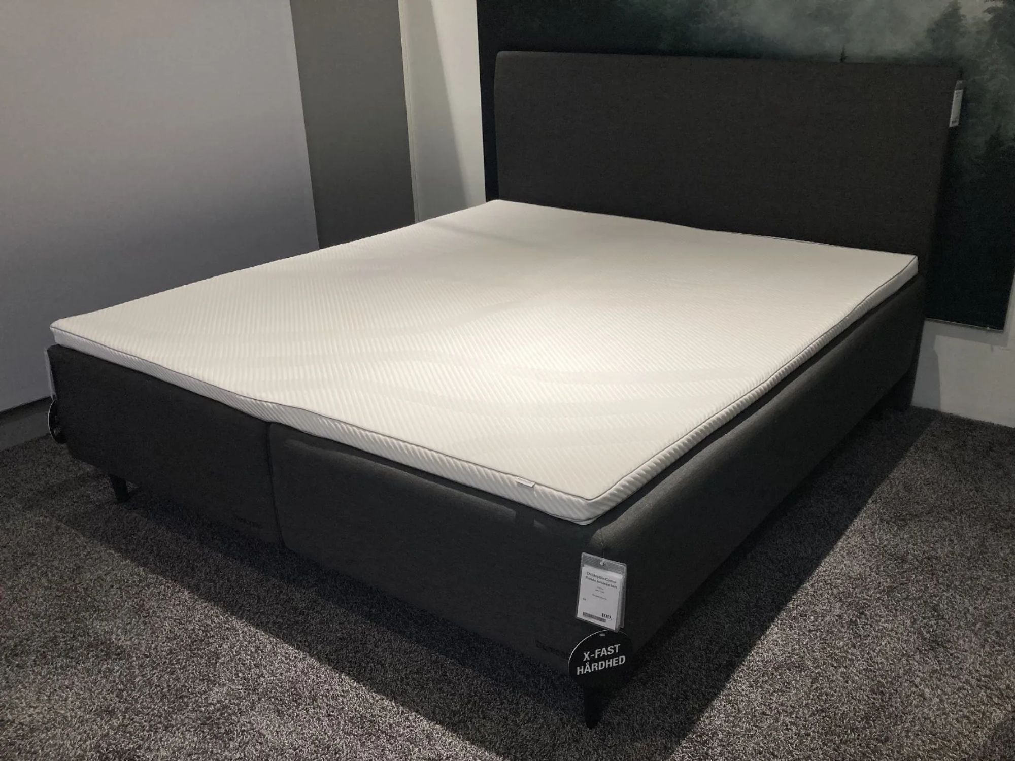 DEMO MODEL - Dunlopillo Pure boxsæt - AFHENTNINGSTILBUD