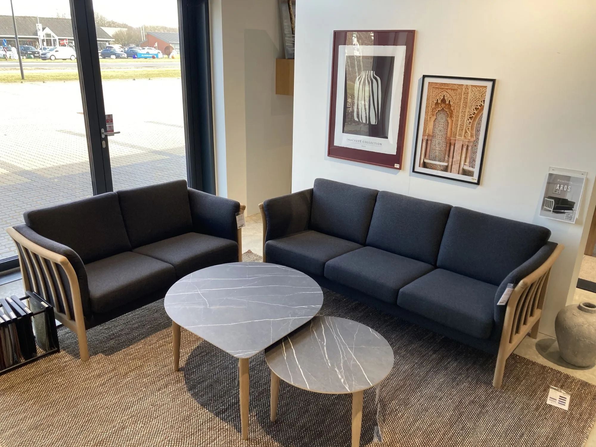 DEMO MODEL - Skalma Aros 3+2 pers. sofasæt - AFHENTNINGSTILBUD