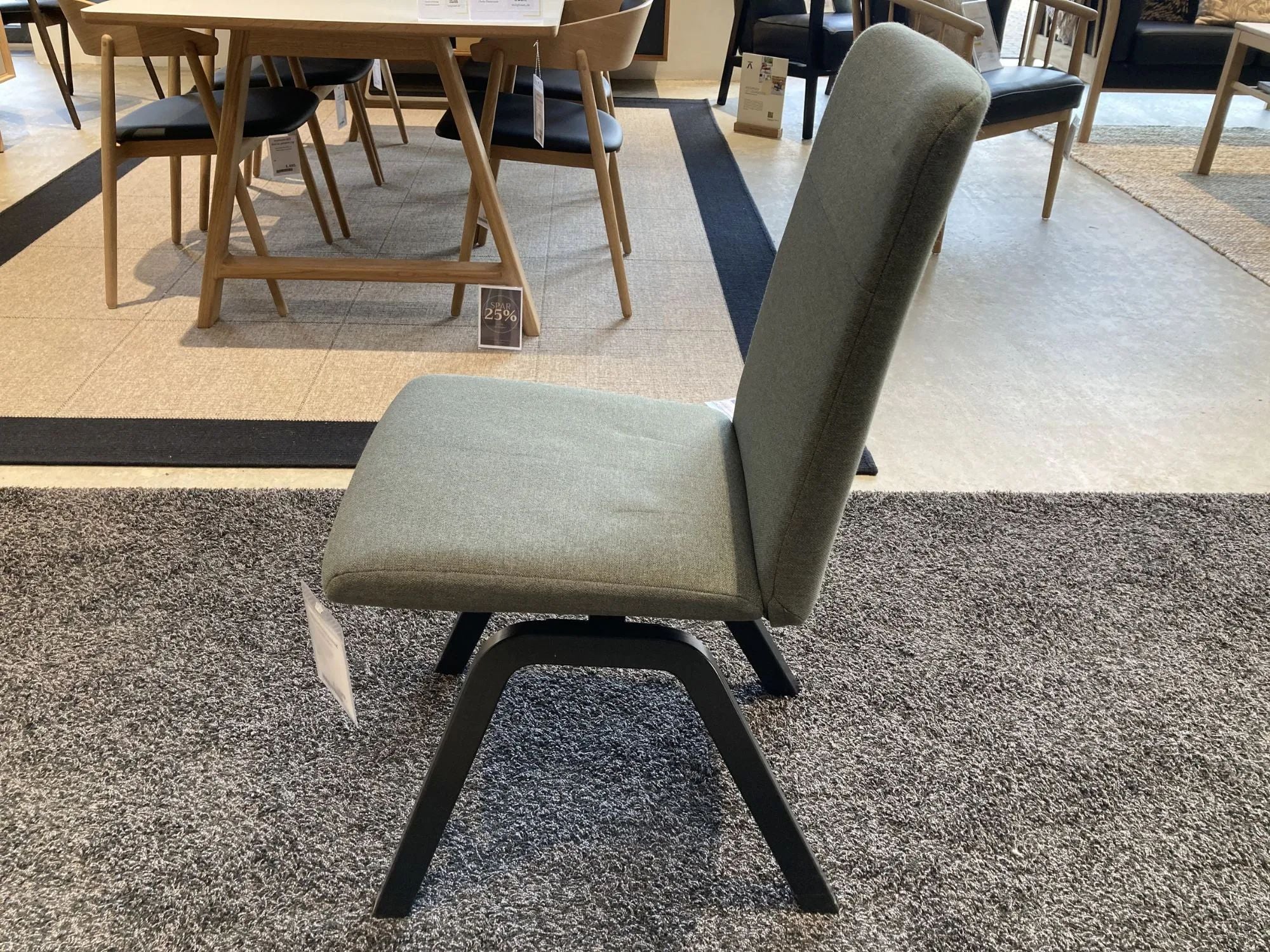 DEMO MODEL - 4 stk. Stressless Chilli Dining spisebordsstole - AFHENTNINGSTILBUD