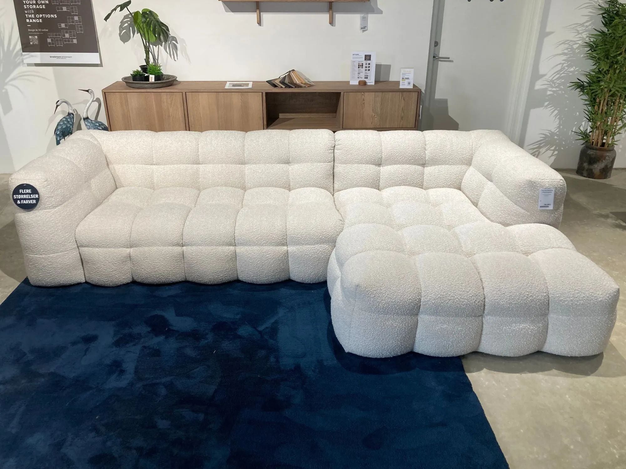DEMO MODEL - Top-Line Michelin chaiselongsofa - AFHENTNINGSTILBUD