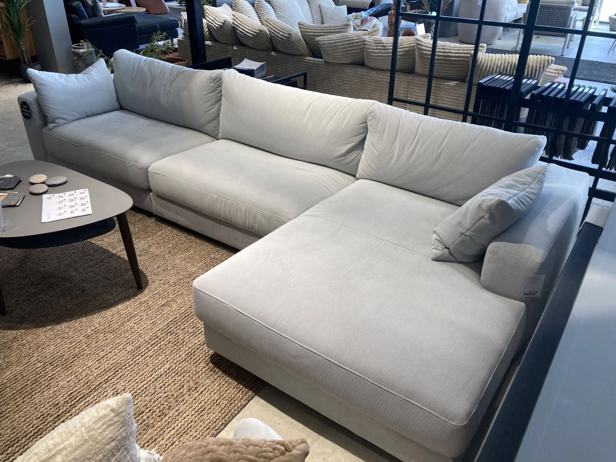 DEMO MODEL - Top-Line Thanos chaiselongsofa - AFHENTNINGSTILBUD