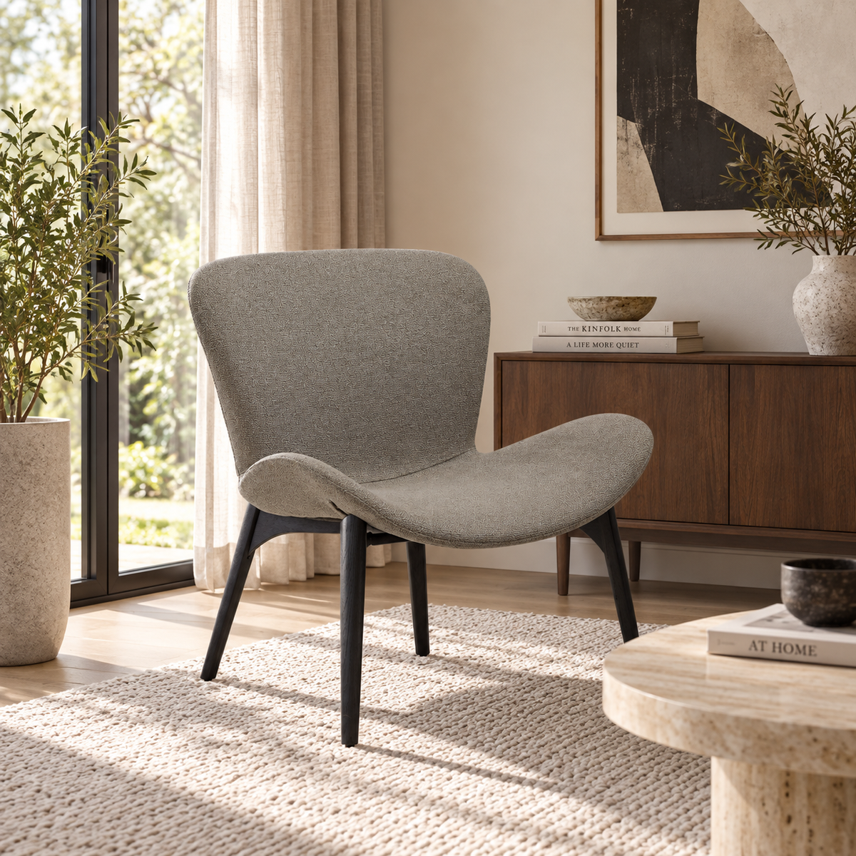 Dan-Form Paragon loungestol – miljøbillede