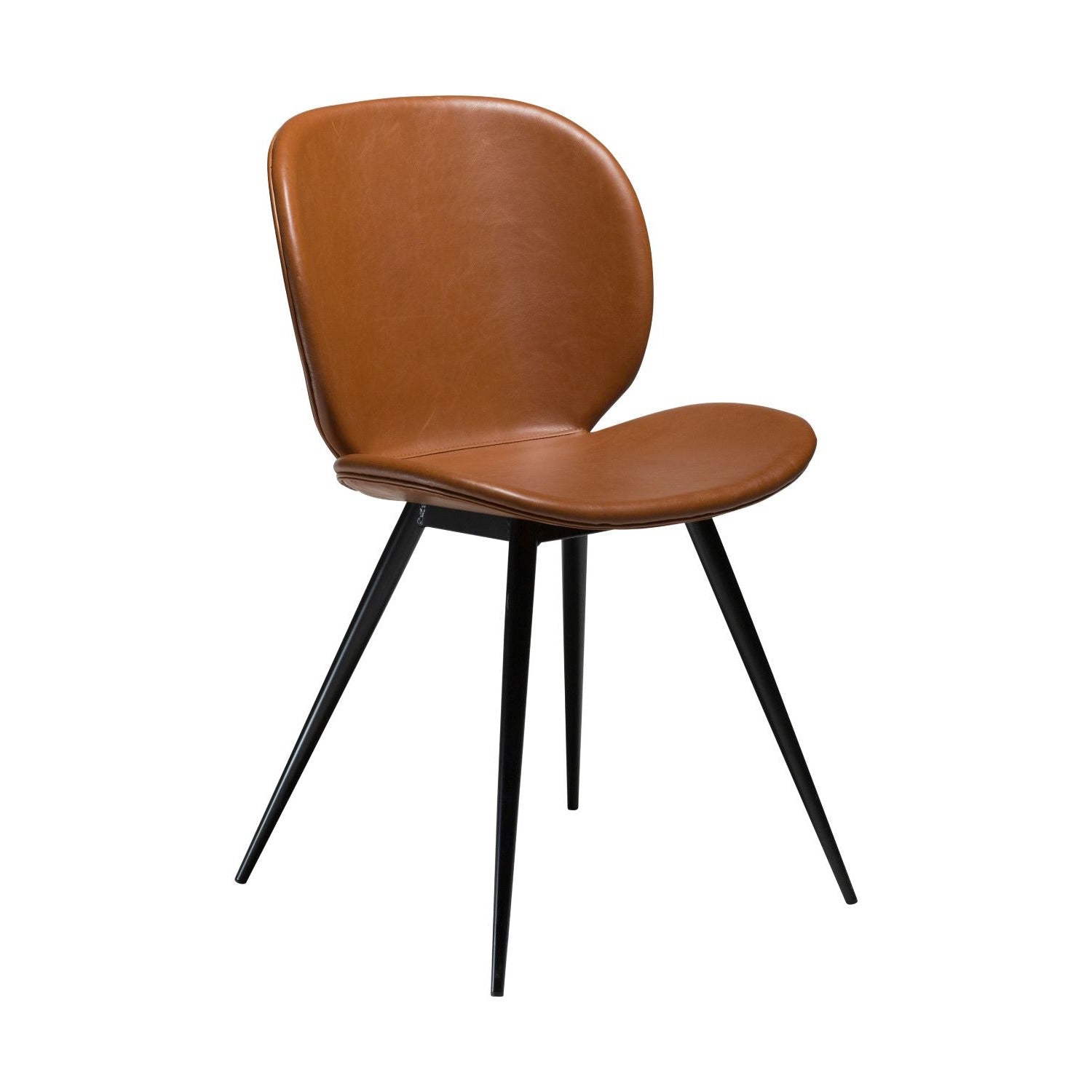 Dan-Form Cloud spisebordsstol – Vintage light brown faux læder