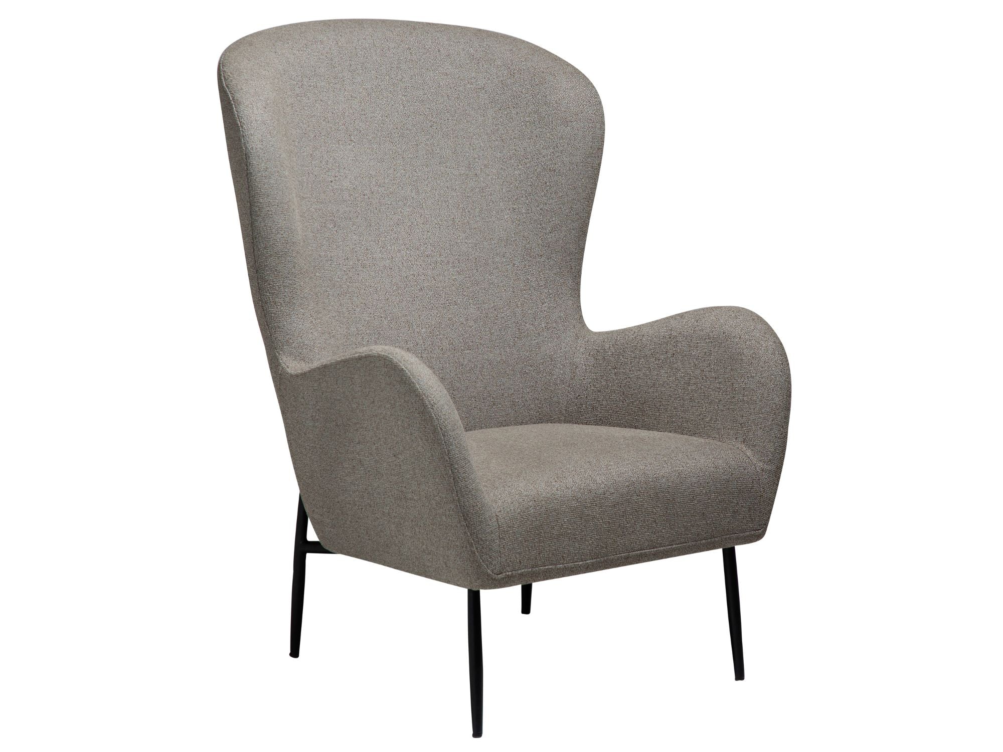 Glam loungestol m. høj ryg