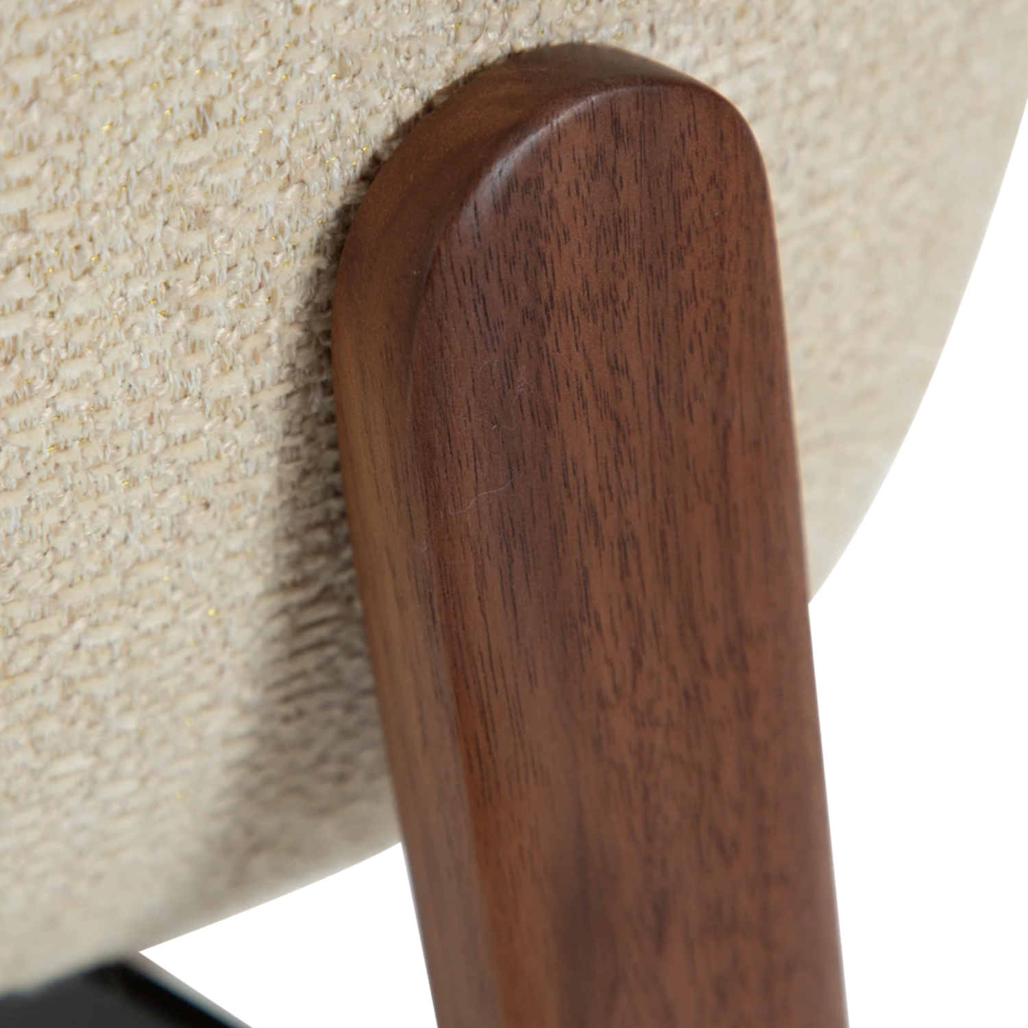 Dan-Form Paragon spisebordsstol – Frosted Almond bouclé