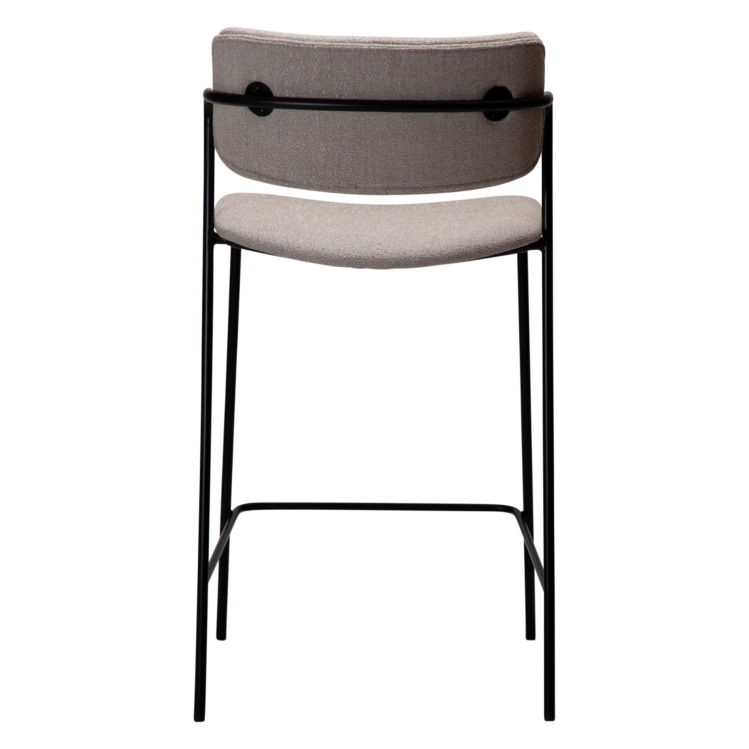 Dan-Form Zed counterstol – Cashmere bouclé