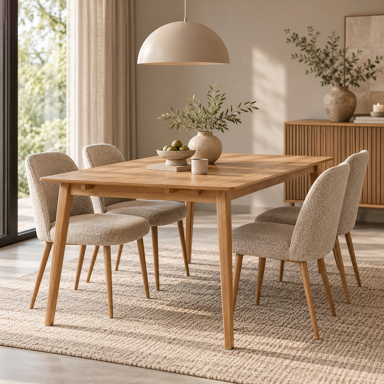 DEMO MODEL - Rowico Filippa spisebord - AFHENTNINGSTILBUD