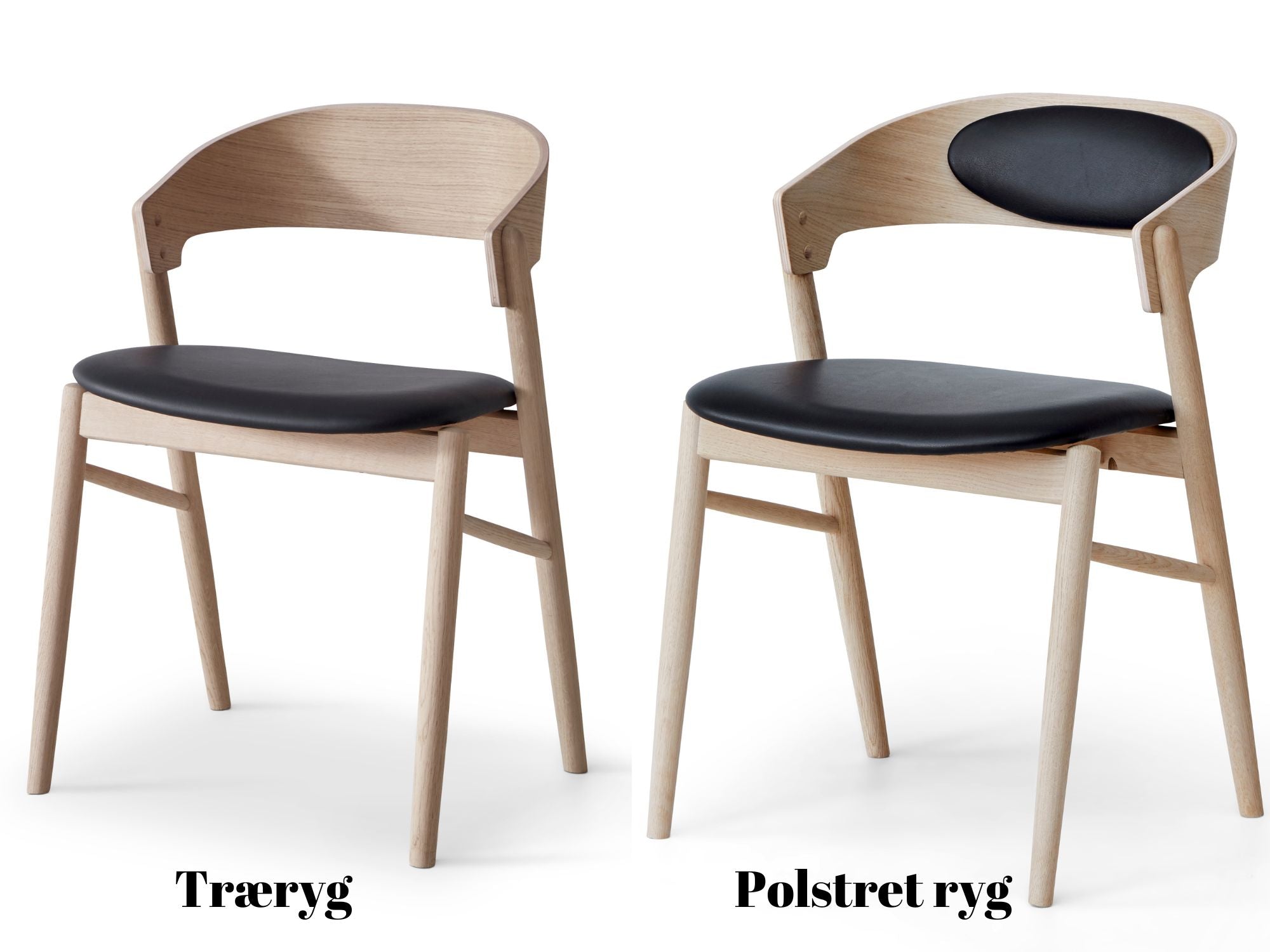Springer spisebordsstol m. træryg