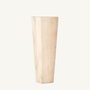 Square Oak - hvidpigmenteret eg - 20 cm