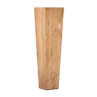 Square Oak - naturolieret eg - 20 cm