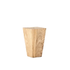 Square Oak - naturolieret eg - 12 cm