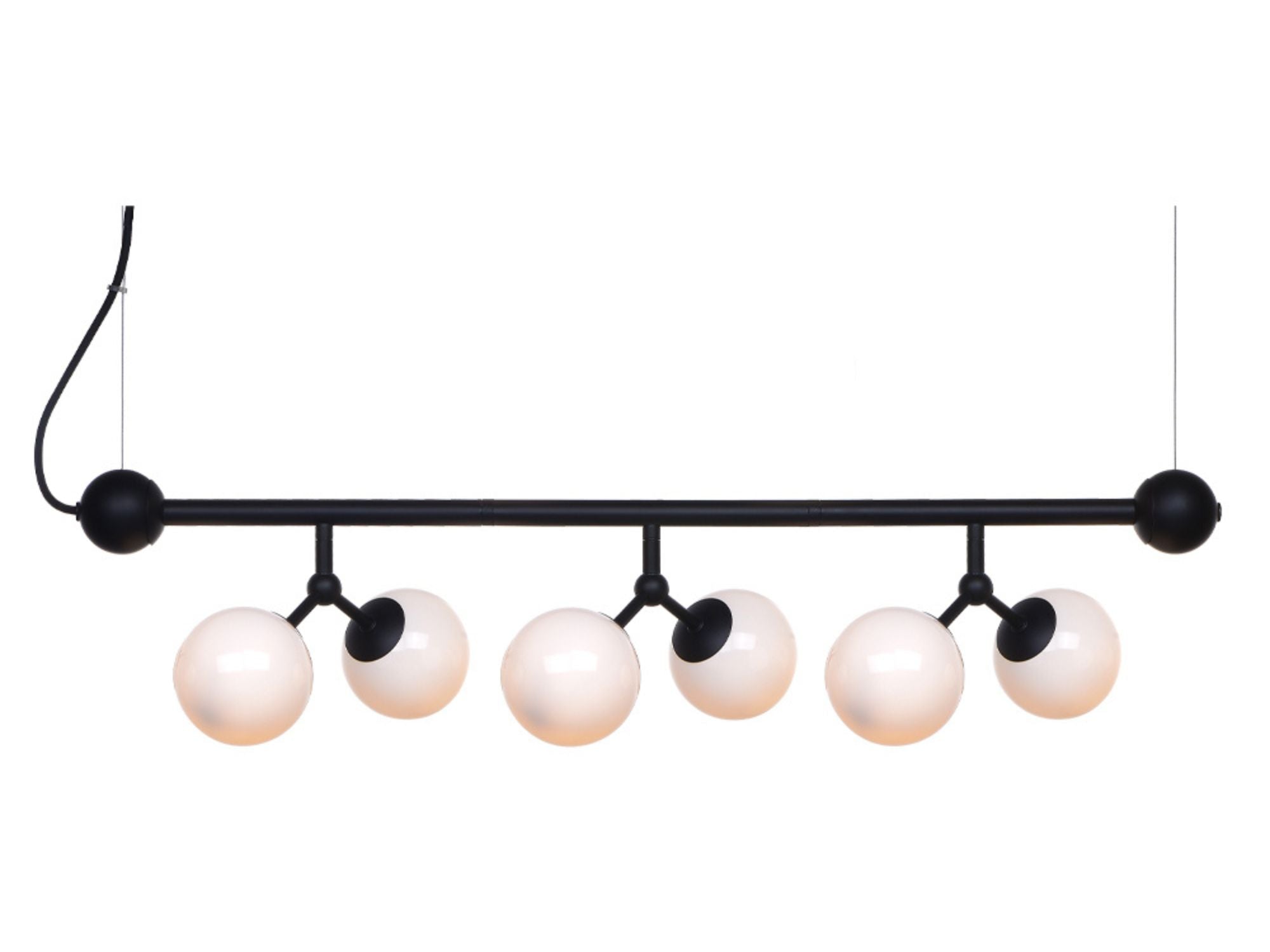 Atom langbord pendel m. 6 glas
