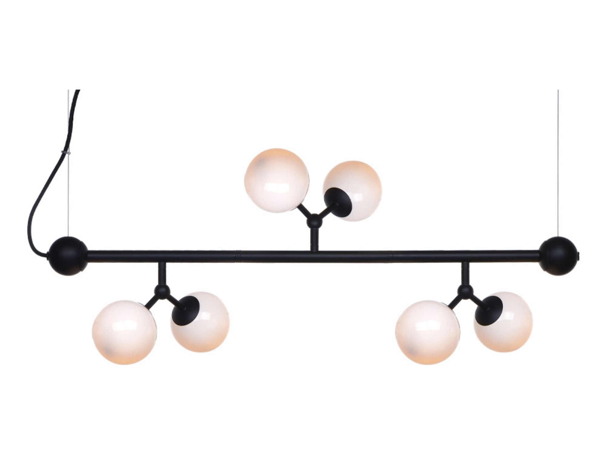 Atom langbord pendel m. 6 glas