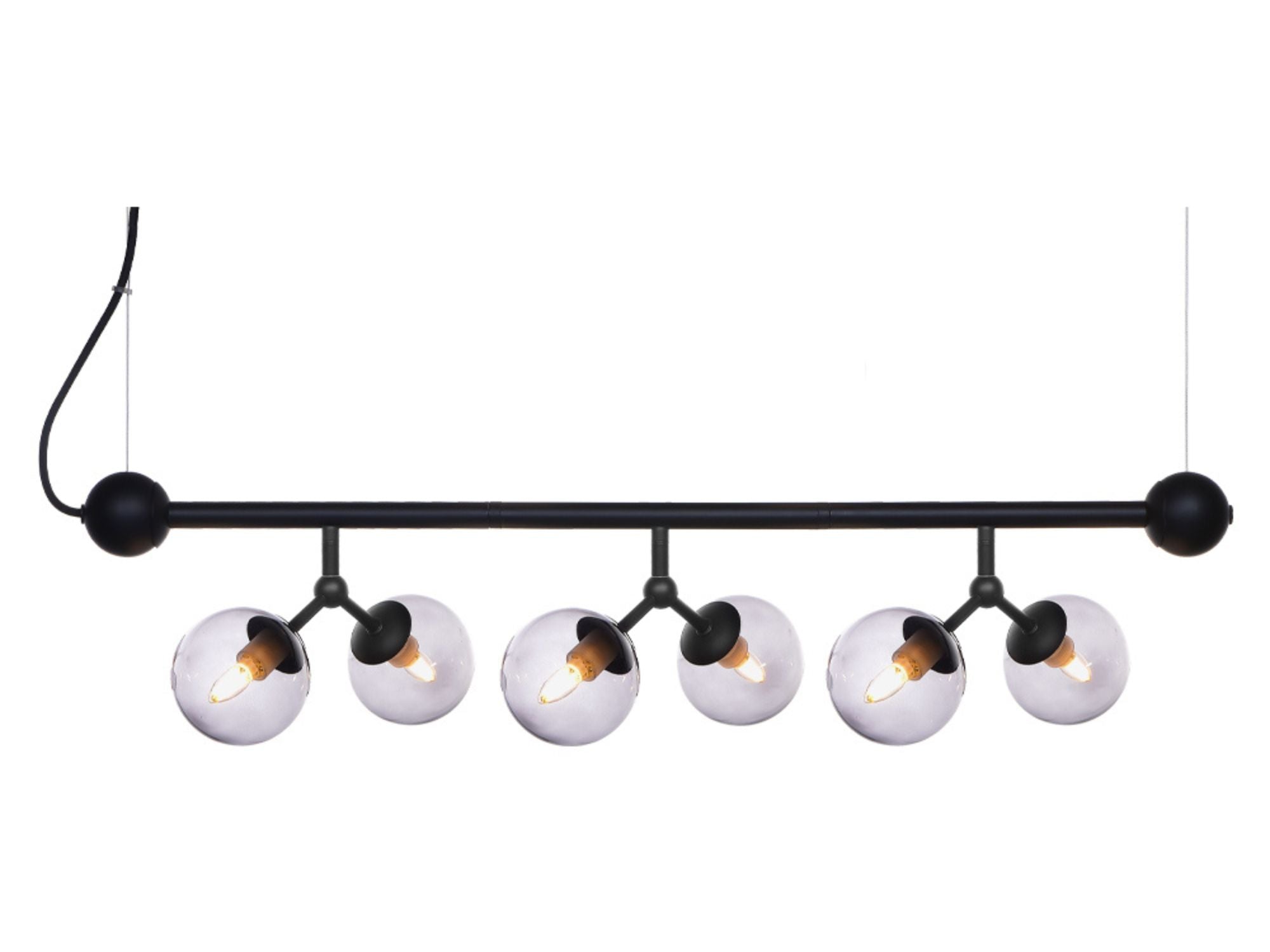 Atom langbord pendel m. 6 glas