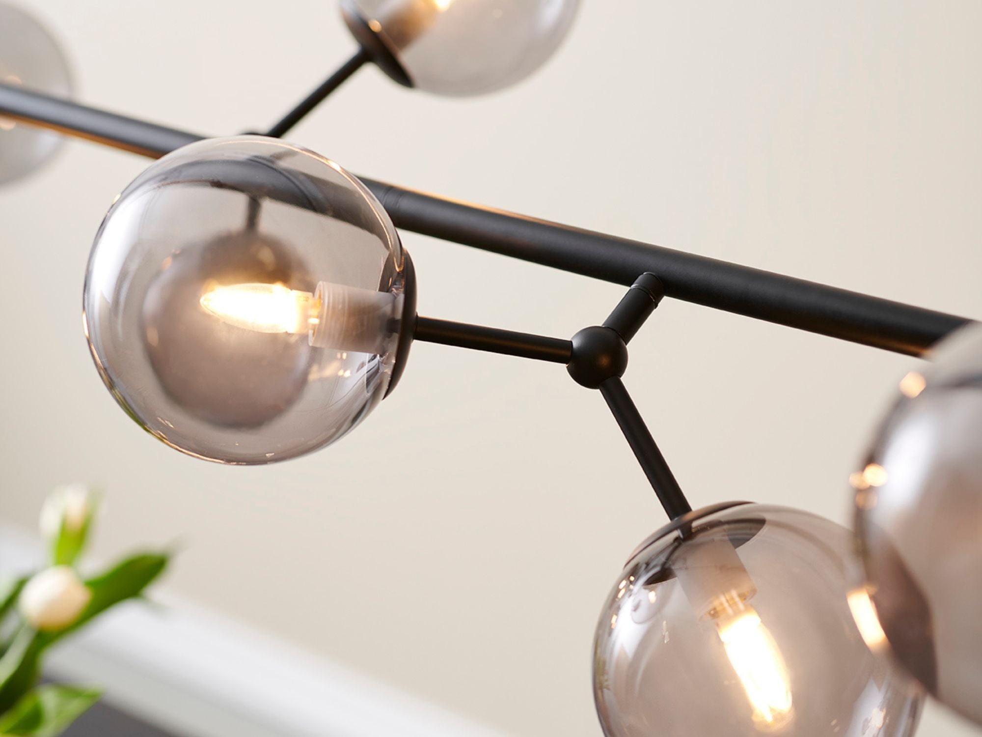 Atom langbord pendel m. 6 glas