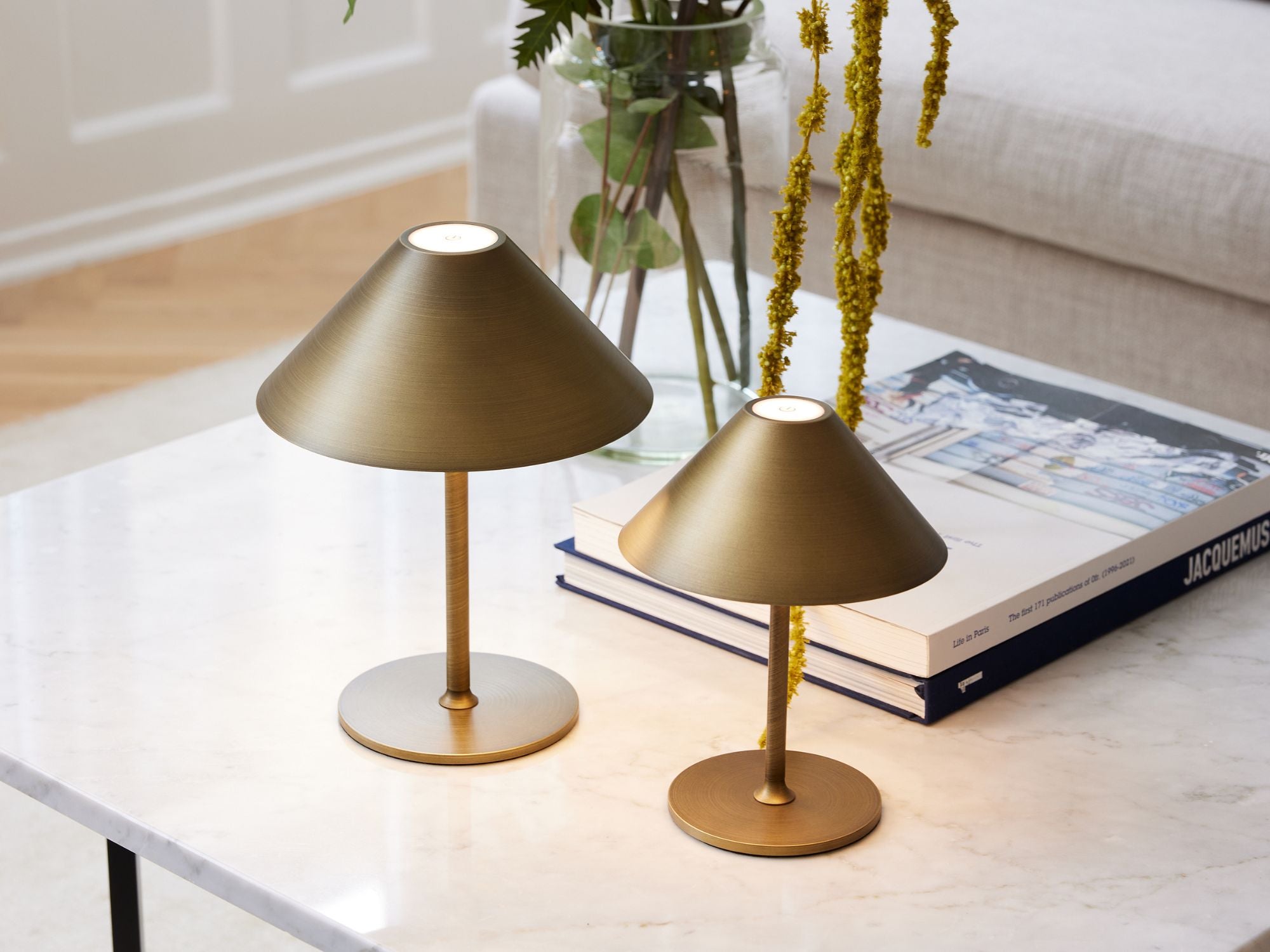 Hygge batteri bordlampe