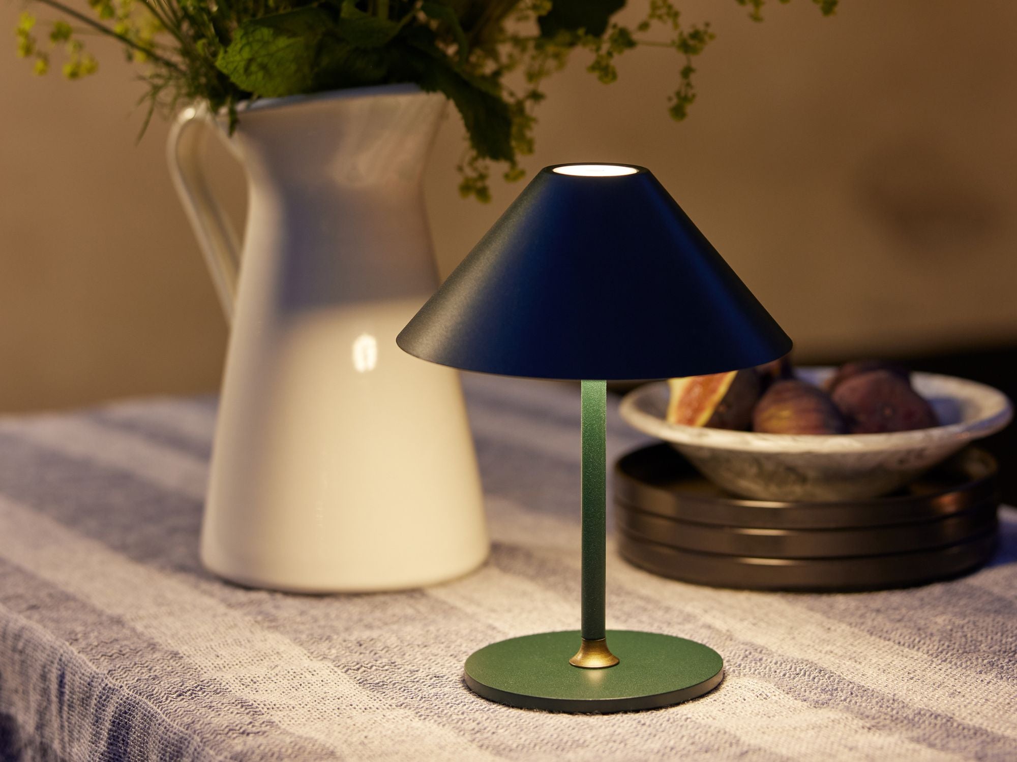 Hygge batteri bordlampe