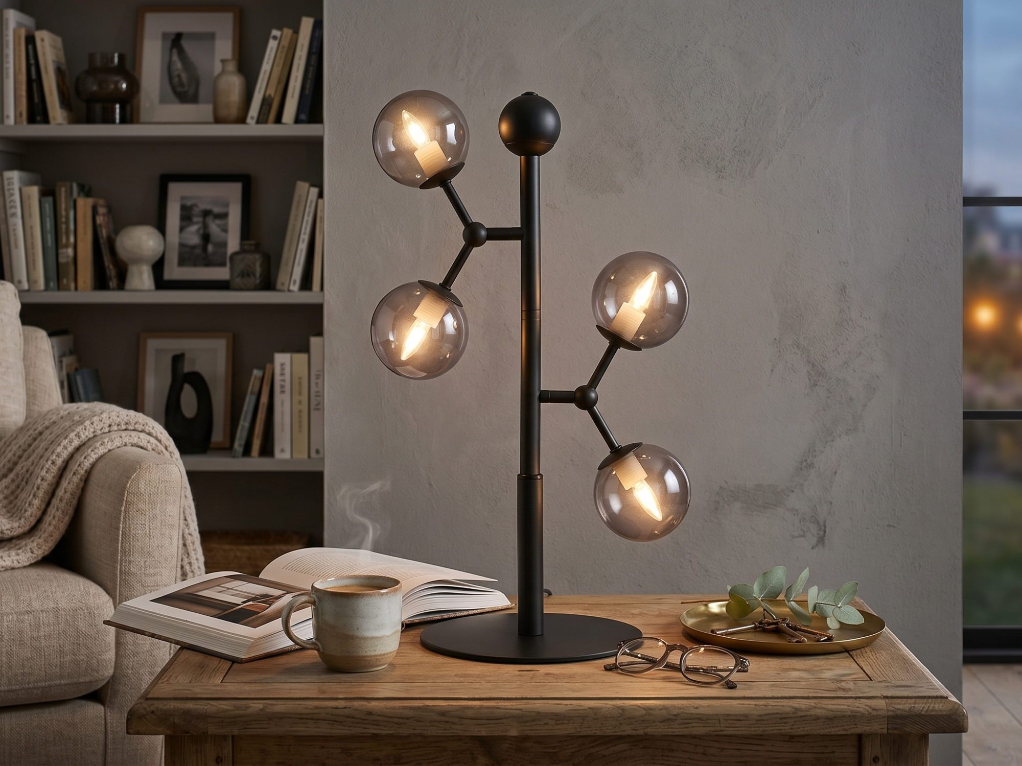 Atom bordlampe