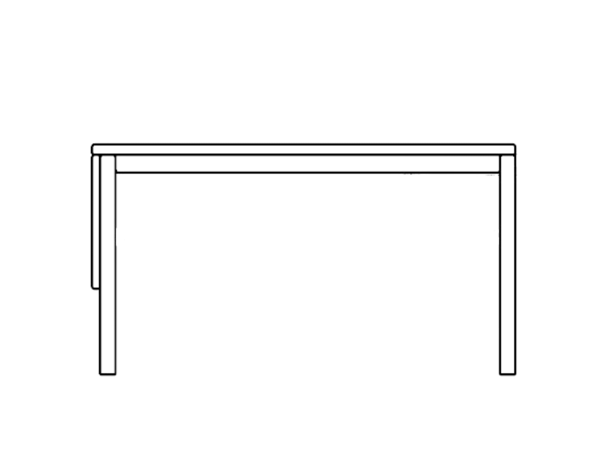 Klassik sofabord - model 6
