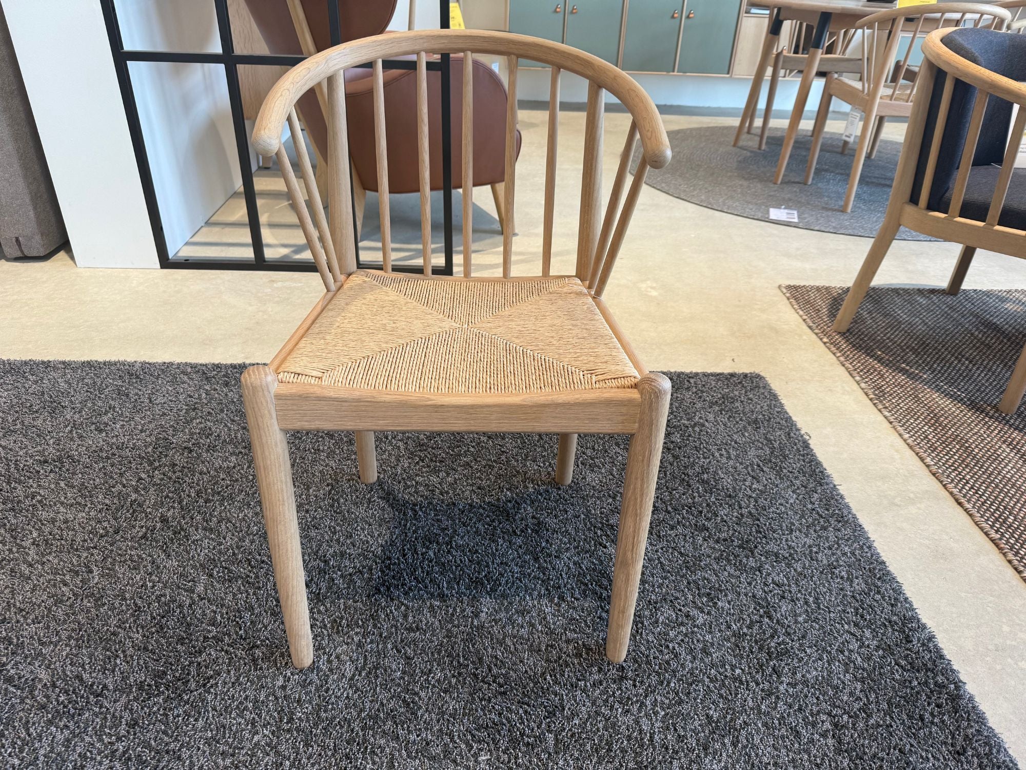 DEMO MODEL - 4 stk. Haslev Lindeberg spisebordsstole - AFHENTINGSTILBUD