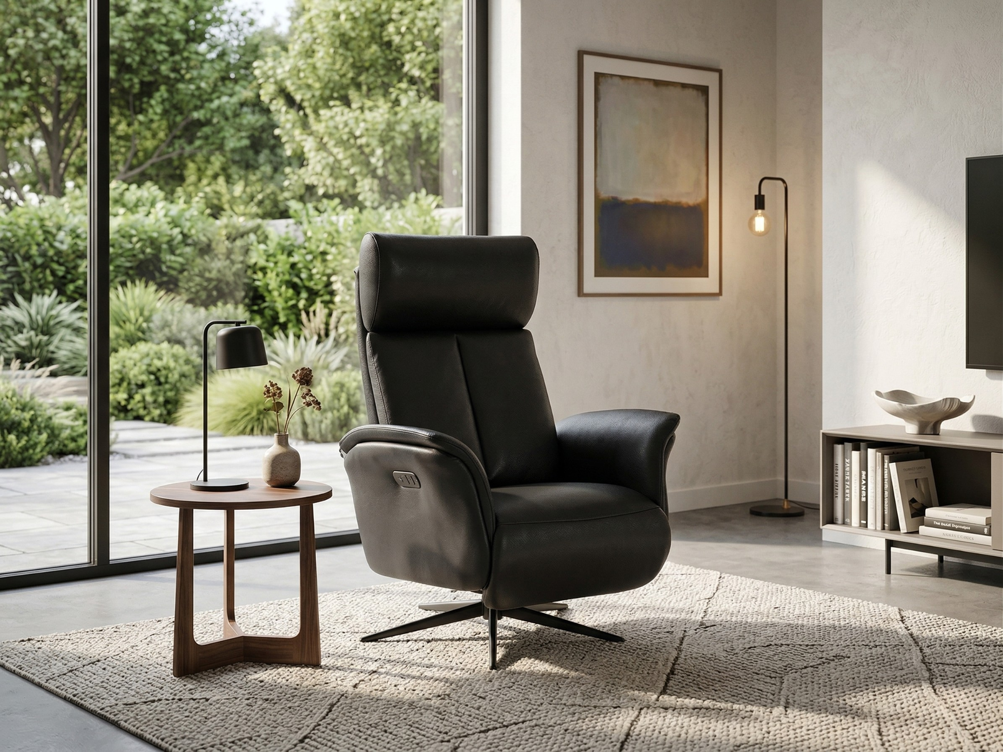 Palmas 8230 lænestol m. recliner (elektrisk)