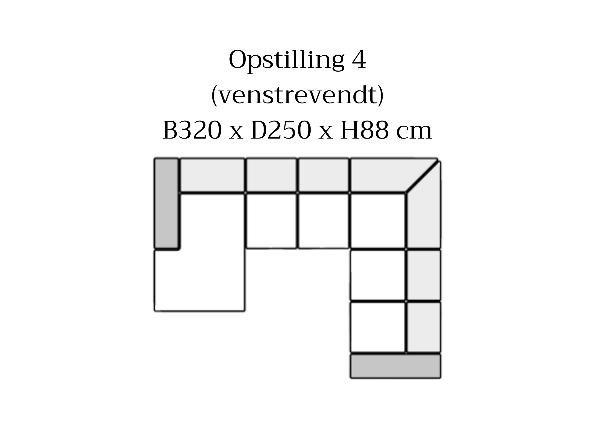 Haaland modulsofa
