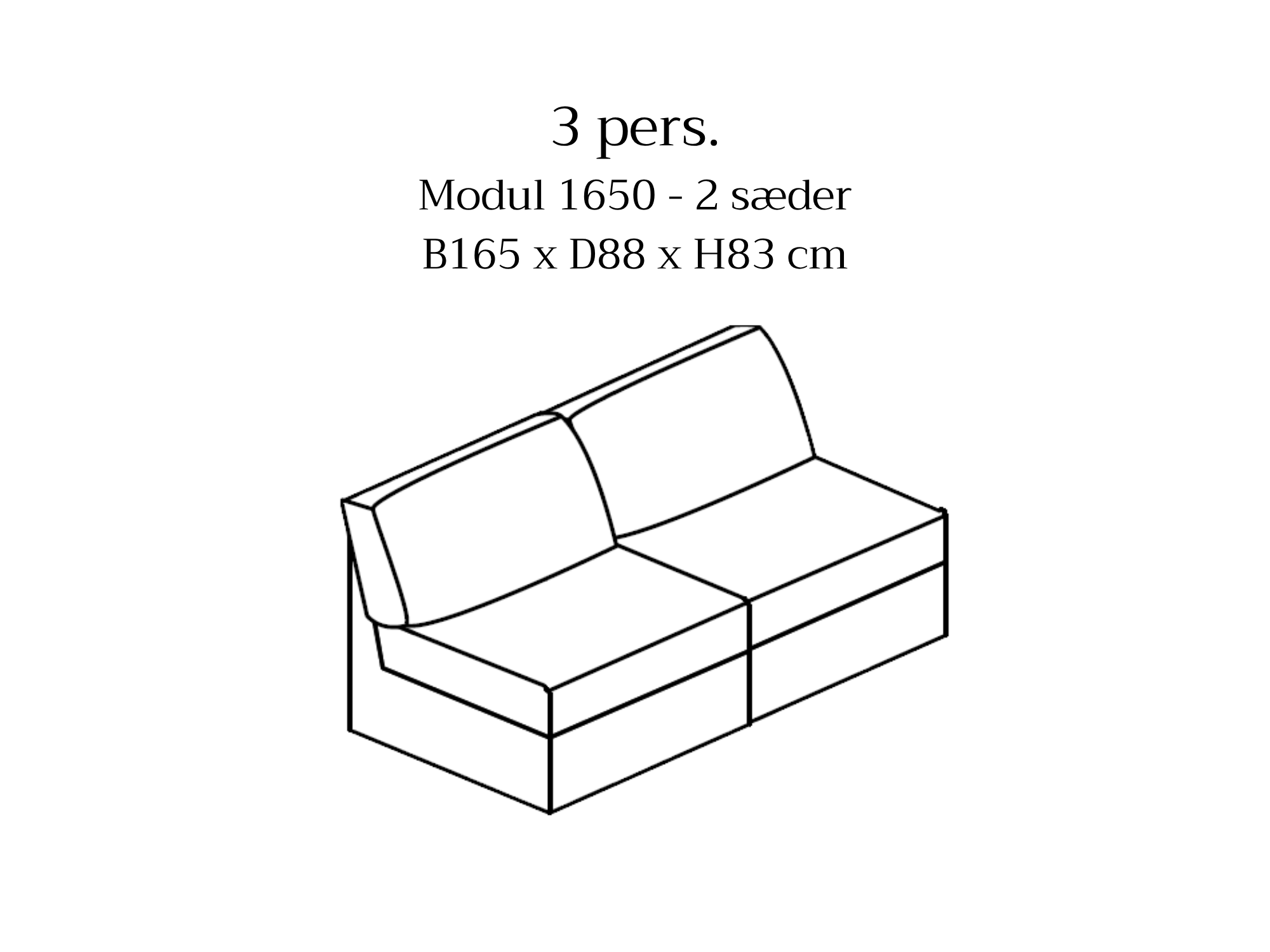 Vision modulsofa