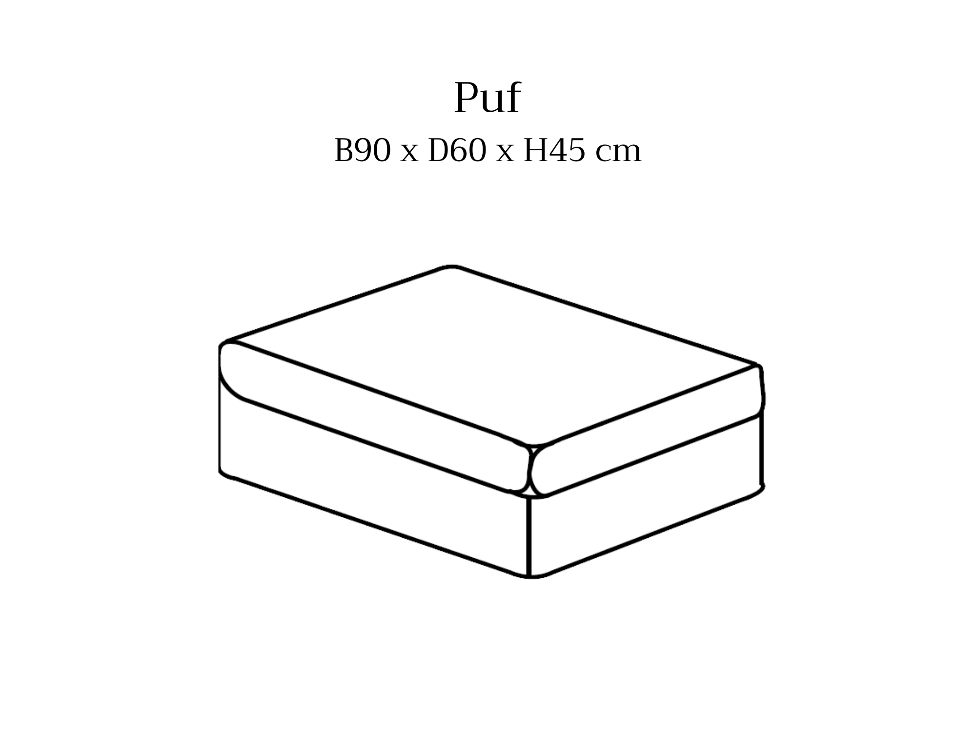 Vision modulsofa