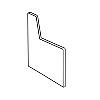Dækplade (B2 cm)