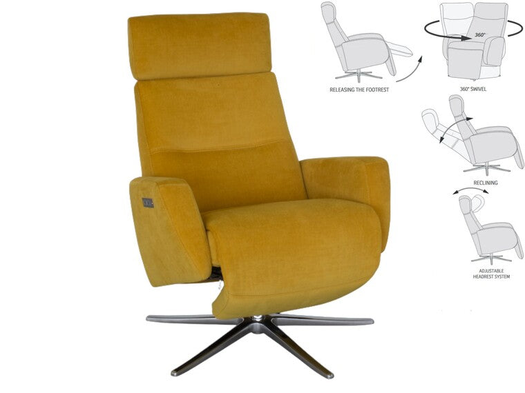 Space 3400 Power lænestol m. recliner