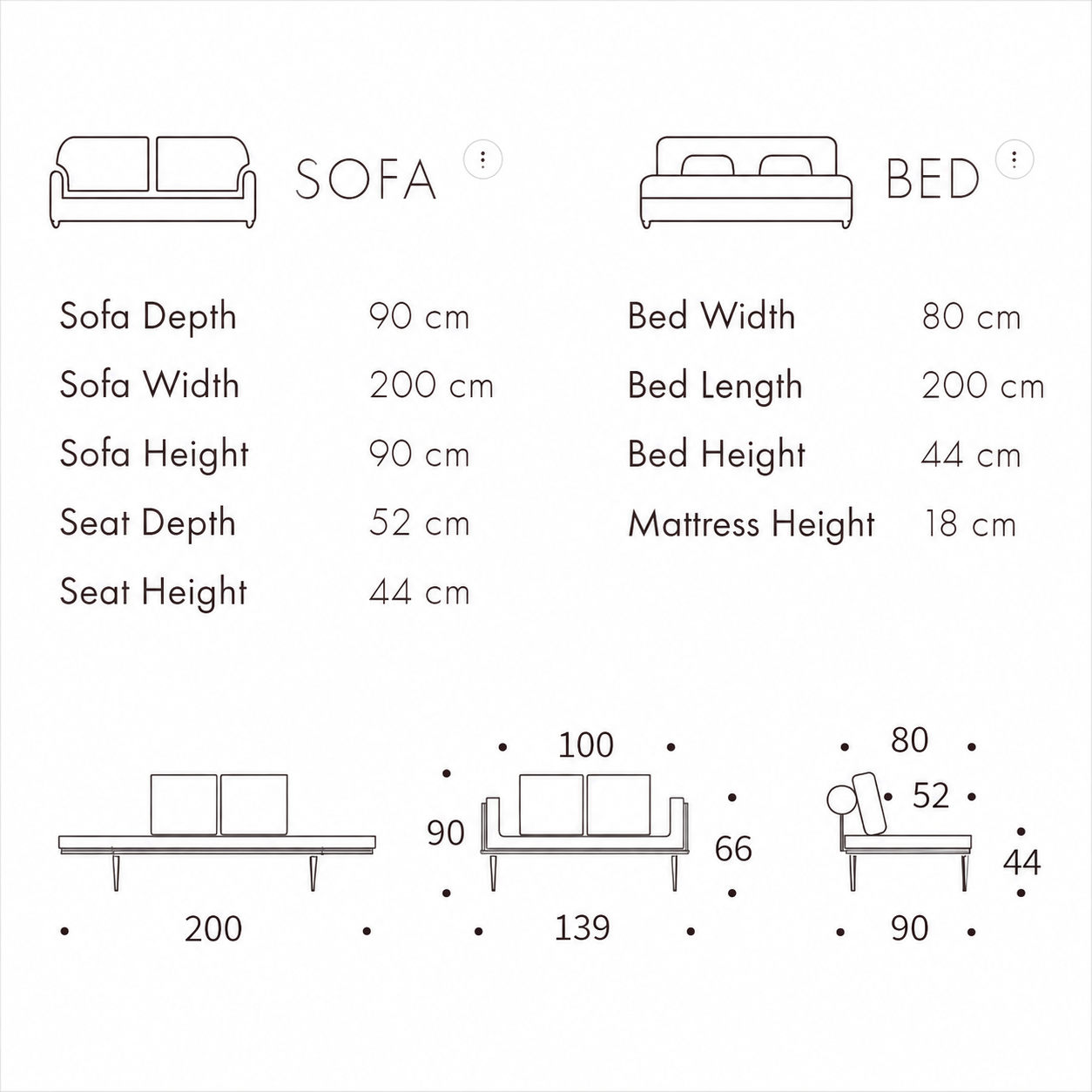 Rollo Classic sovesofa