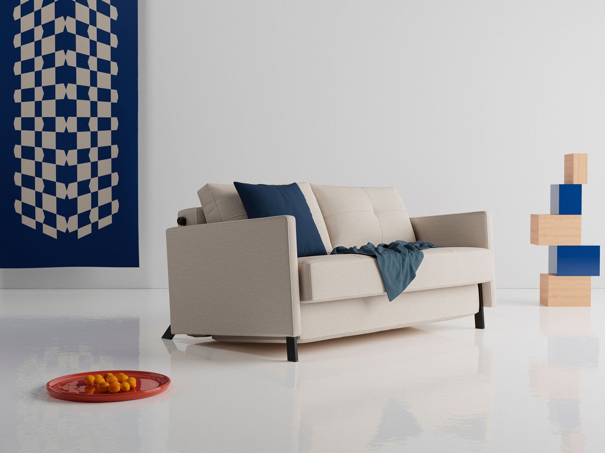 Cubed sovesofa
