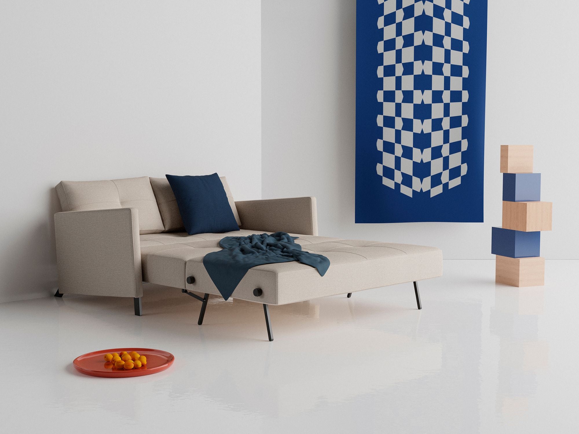 Cubed sovesofa