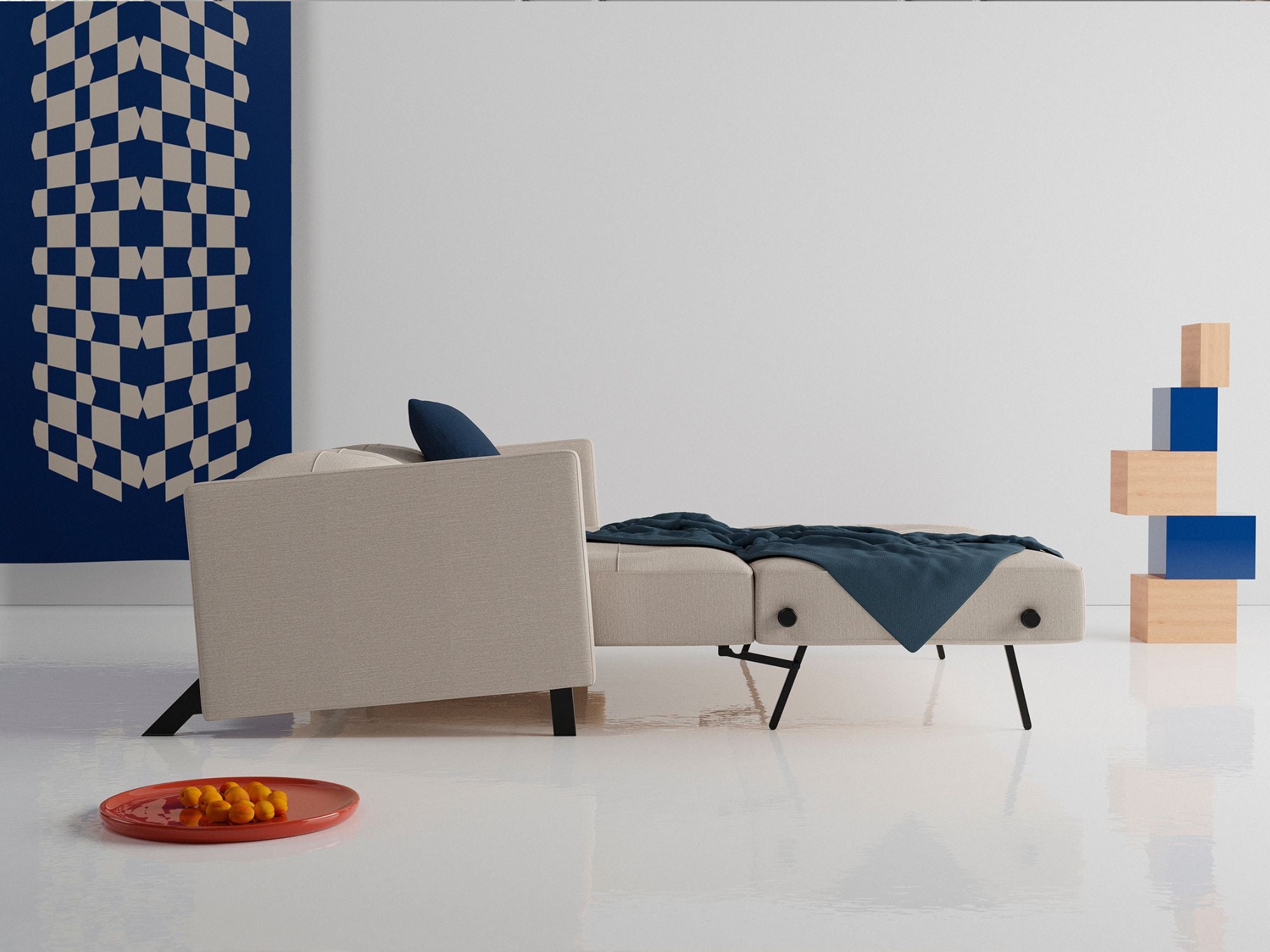 Cubed sovesofa