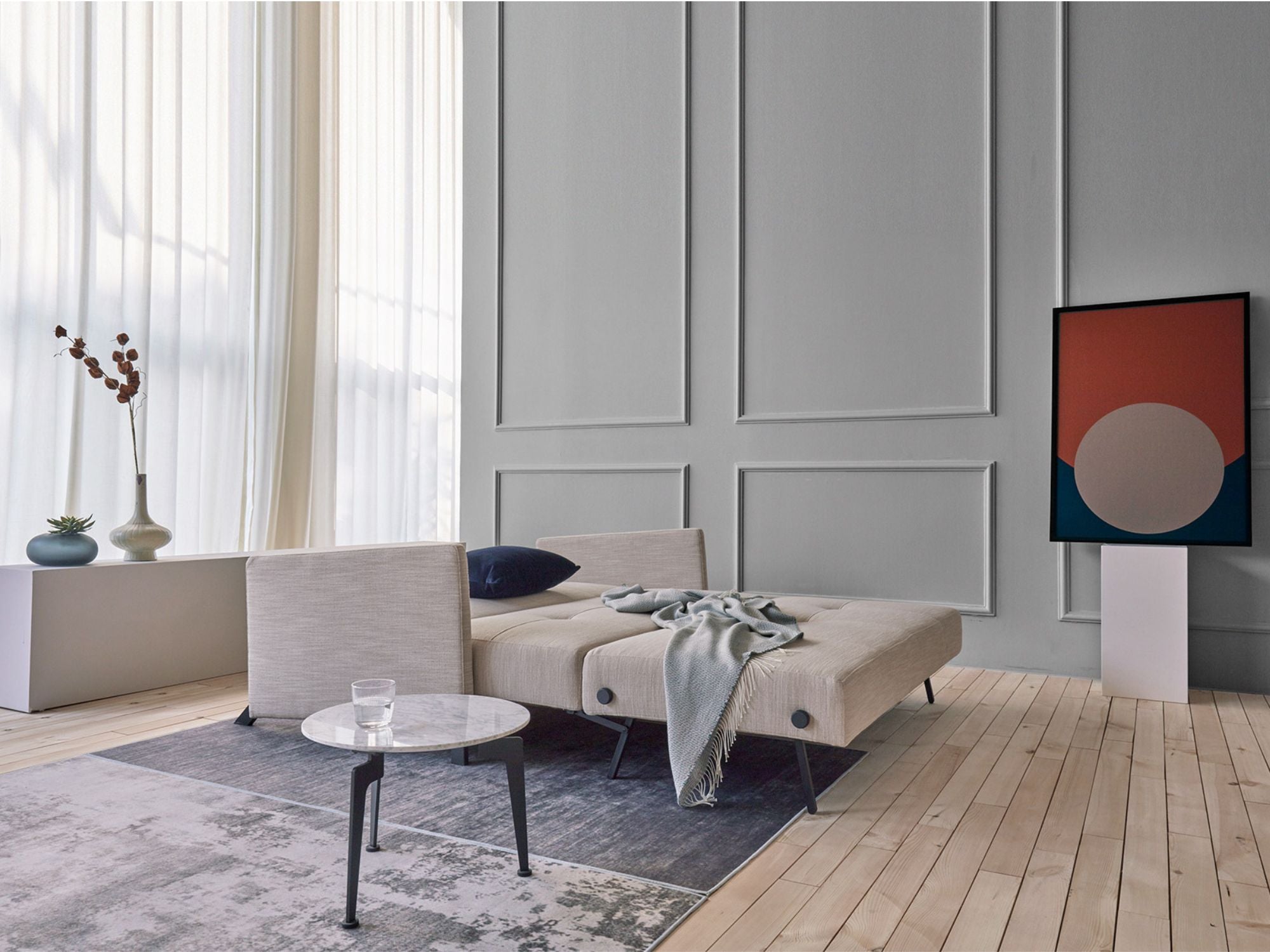 Cubed sovesofa