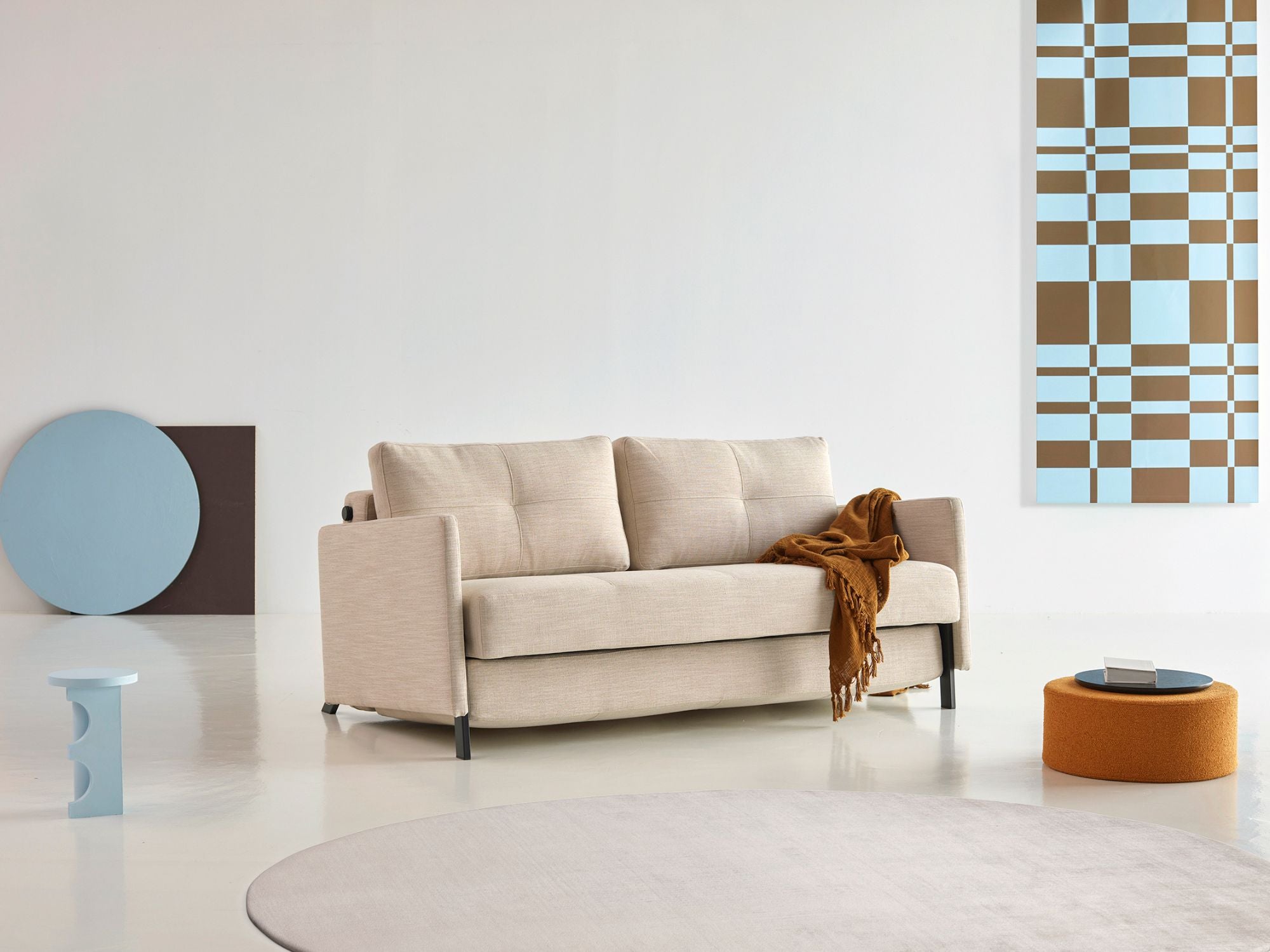 Cubed sovesofa