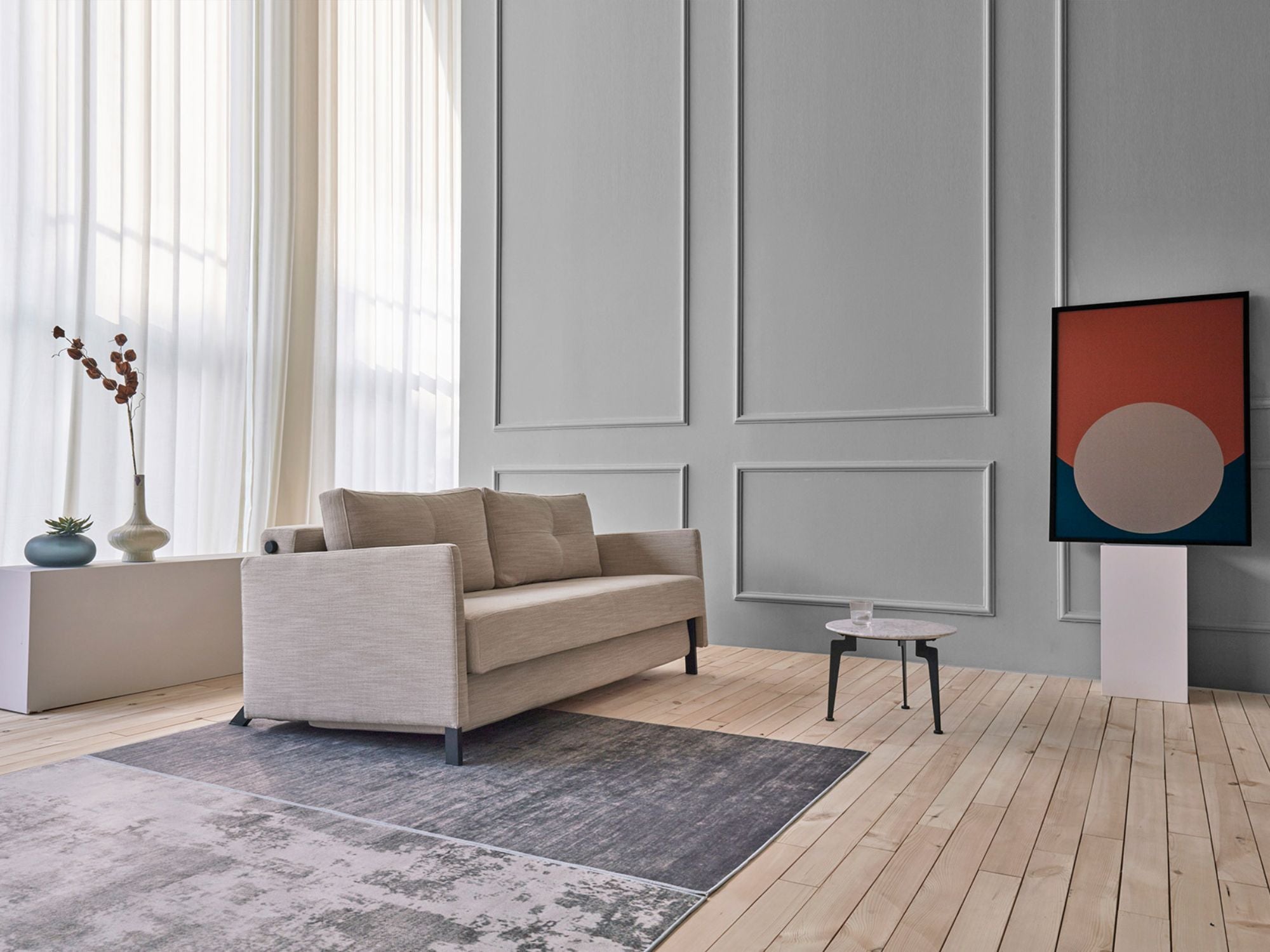 Cubed sovesofa