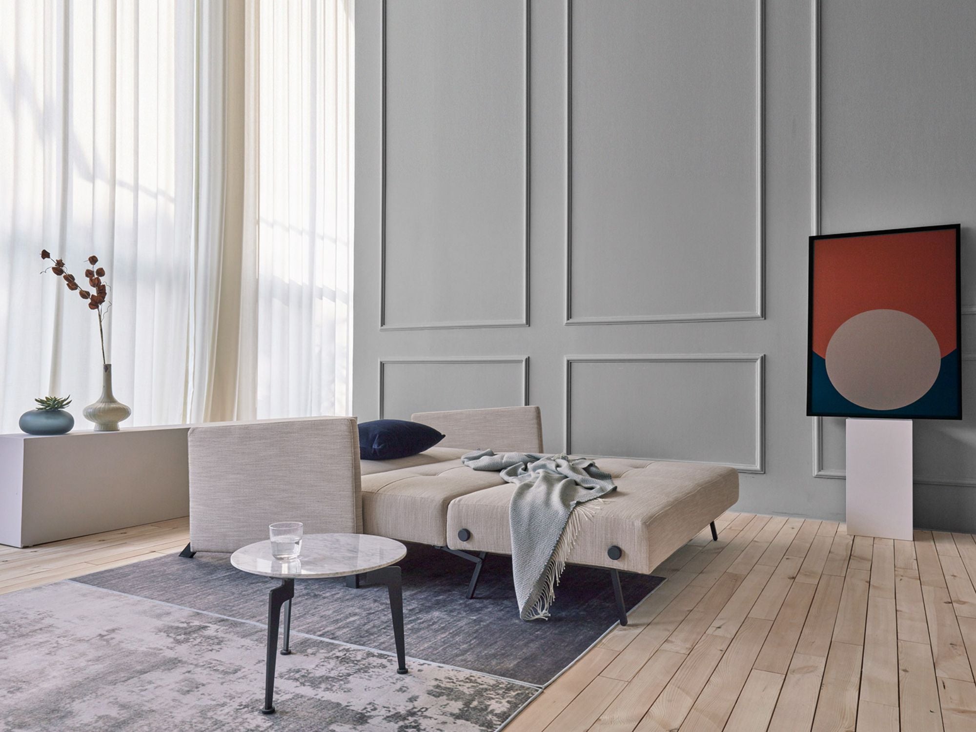 Cubed sovesofa
