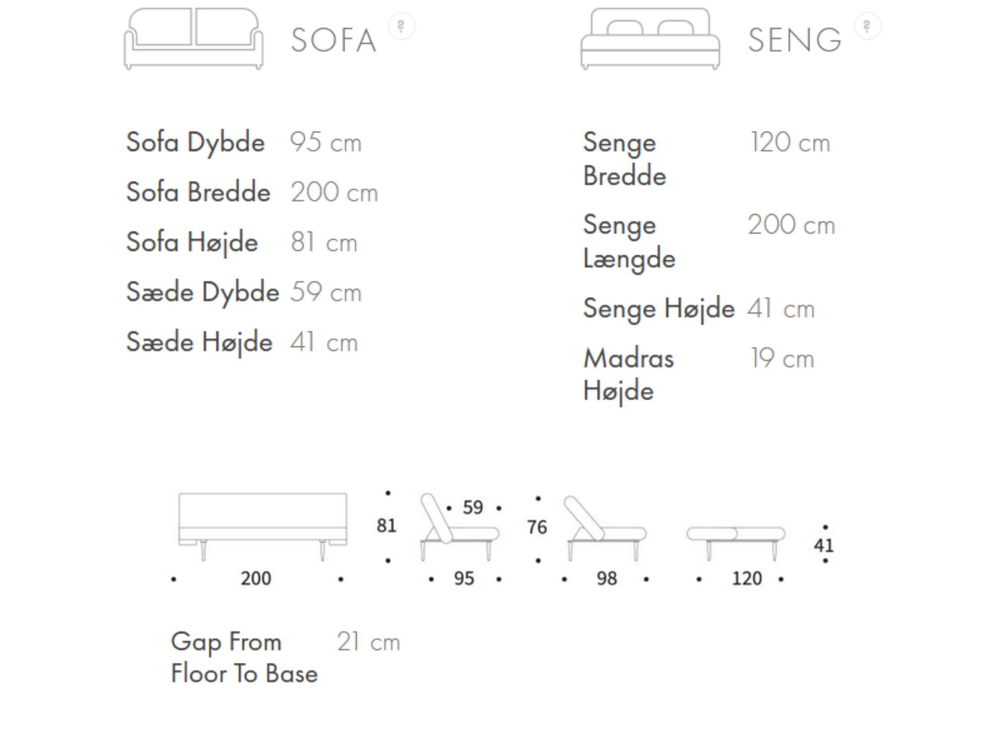 Unfurl sovesofa