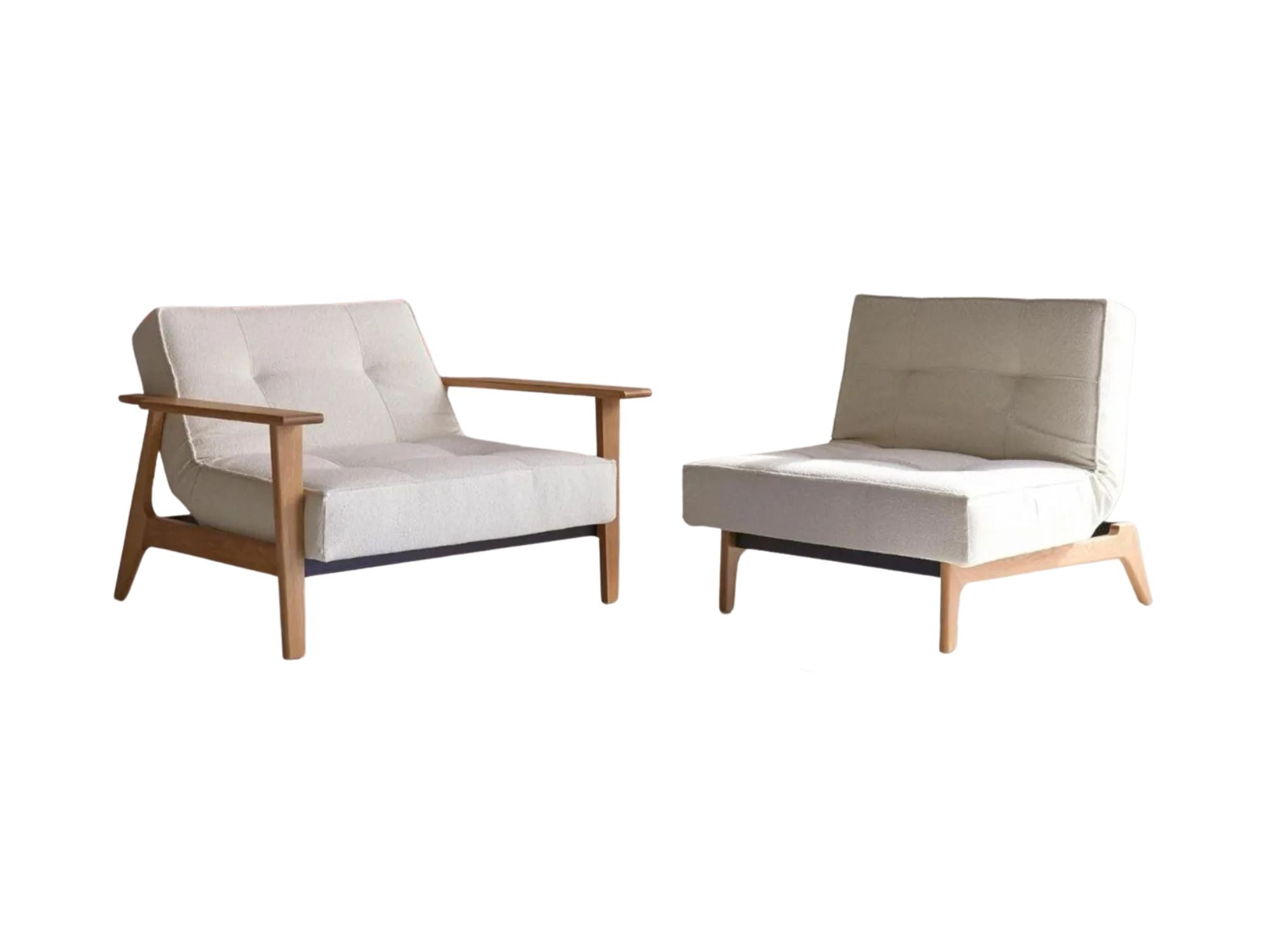 Splitback stol/puff