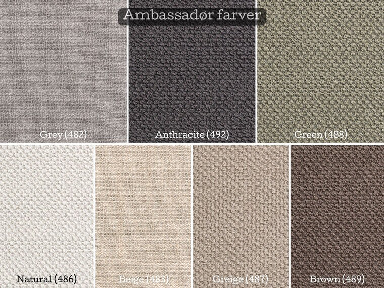 Ambassadør Aqtive 2 elevationsseng m/topmadras inkl. sengeben