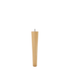 Rundt konisk ben - eg - 10 cm