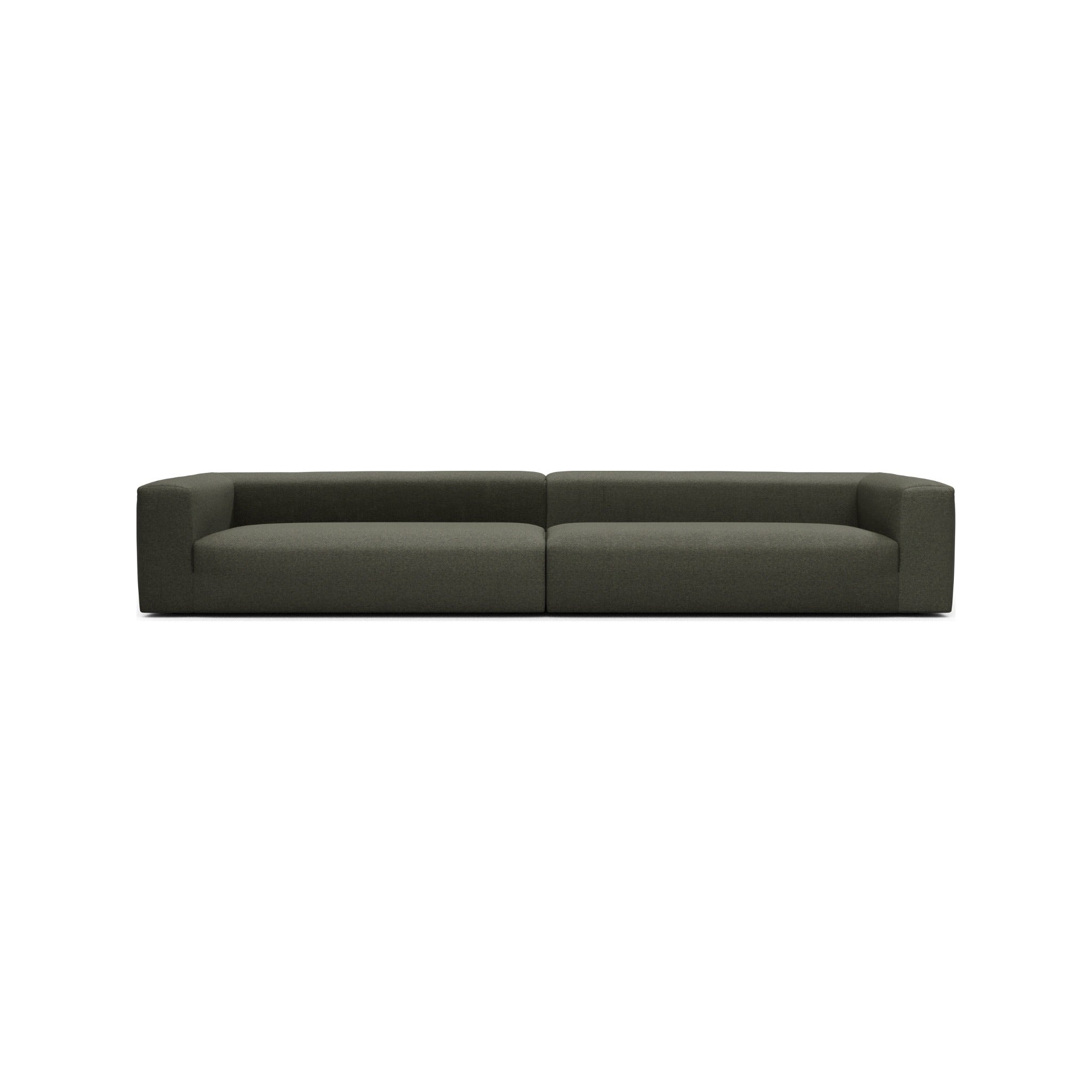 Kragelund Kornum modulsofa 2,5 + 2,5 pers. i Sama 335 Winter Moss