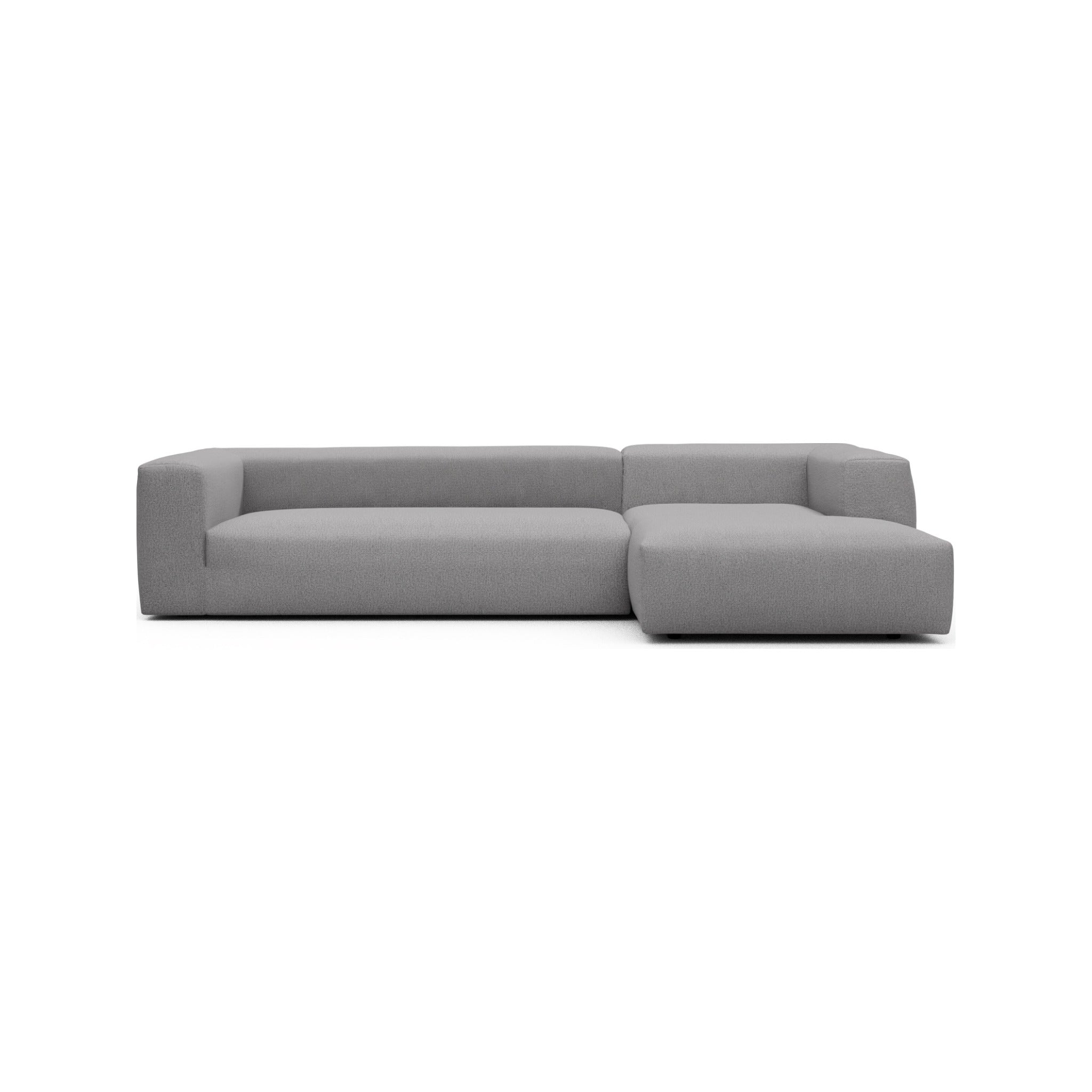 Kragelund Kornum modulsofa 2,5 + chaiselong (H) i Sama 336 Grey